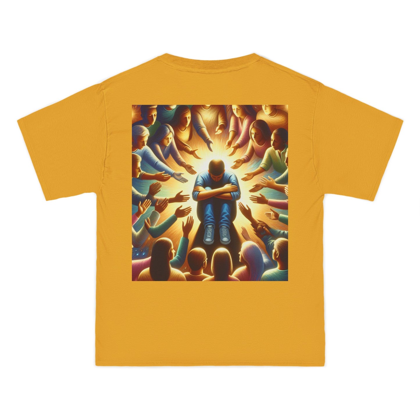 NO CODE | YOU ARE NOT ALONE | Unisex Beefy-T® short-sleeve T-shirt