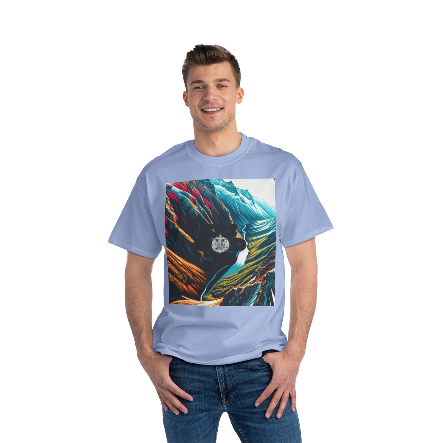 ENCODED | GO BEYOND Unisex Beefy-T® Short-Sleeve T-Shirt