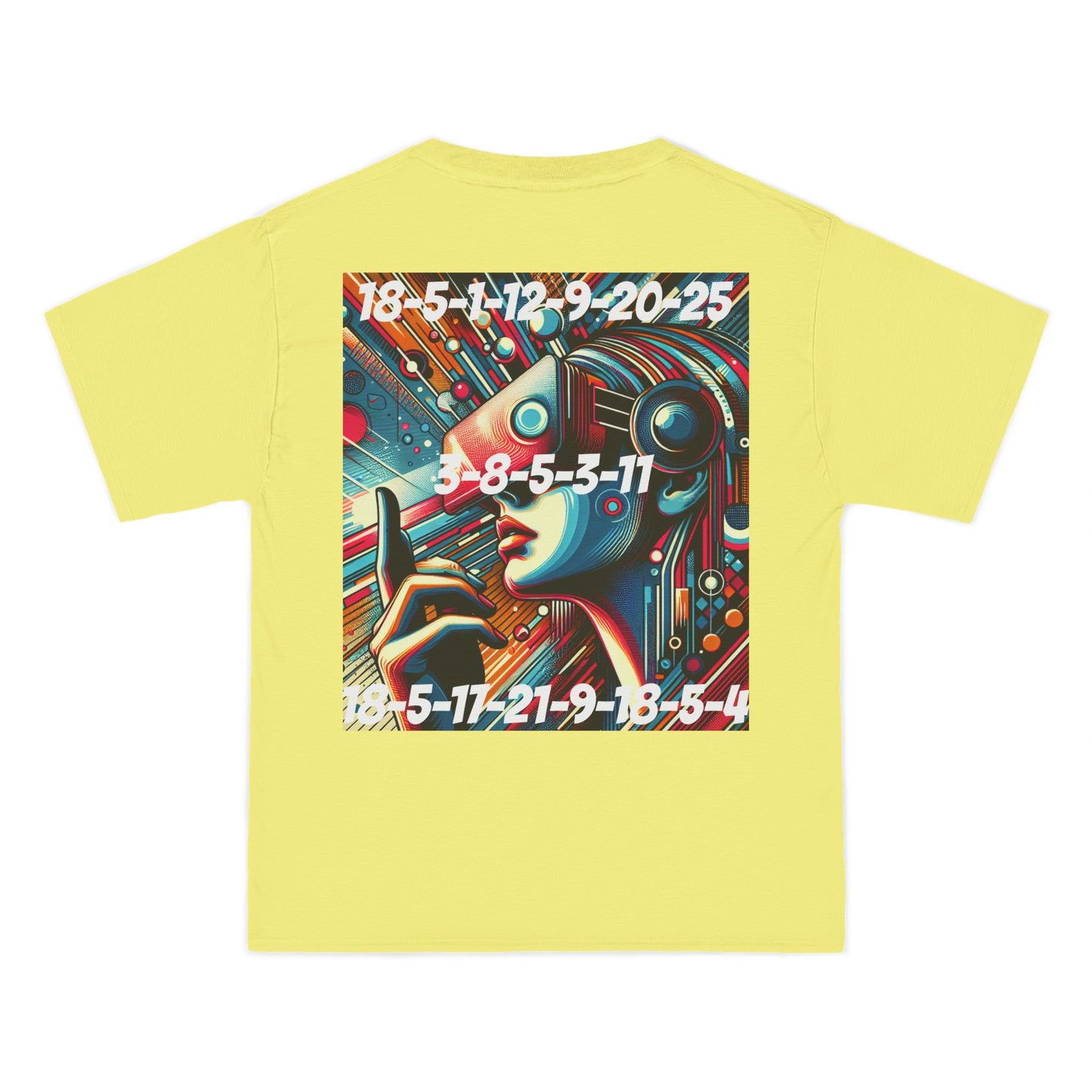 ENCODED | REALITY CHECK REQUIRED Unisex Beefy-T® Short-Sleeve T-Shirt