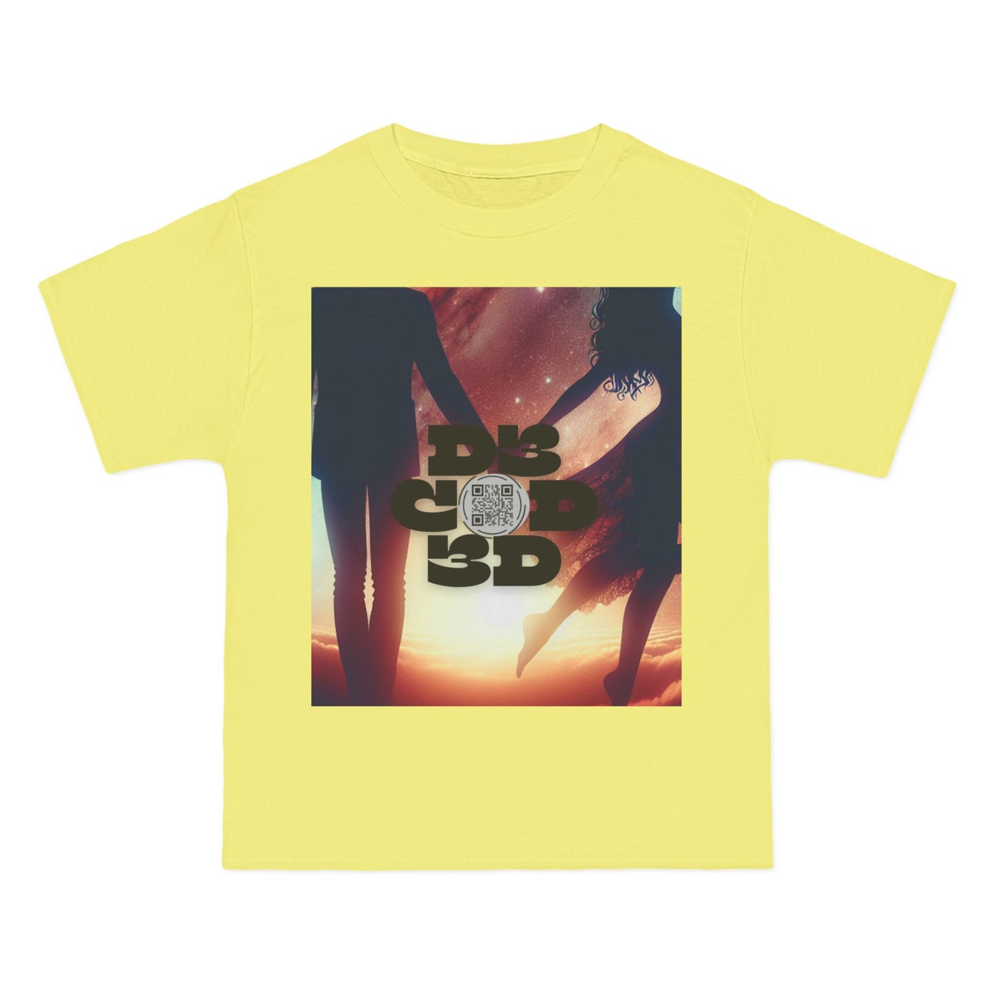 ENCODED | LOVE AND BE LOVED Unisex Beefy-T® short-sleeve T-shirt