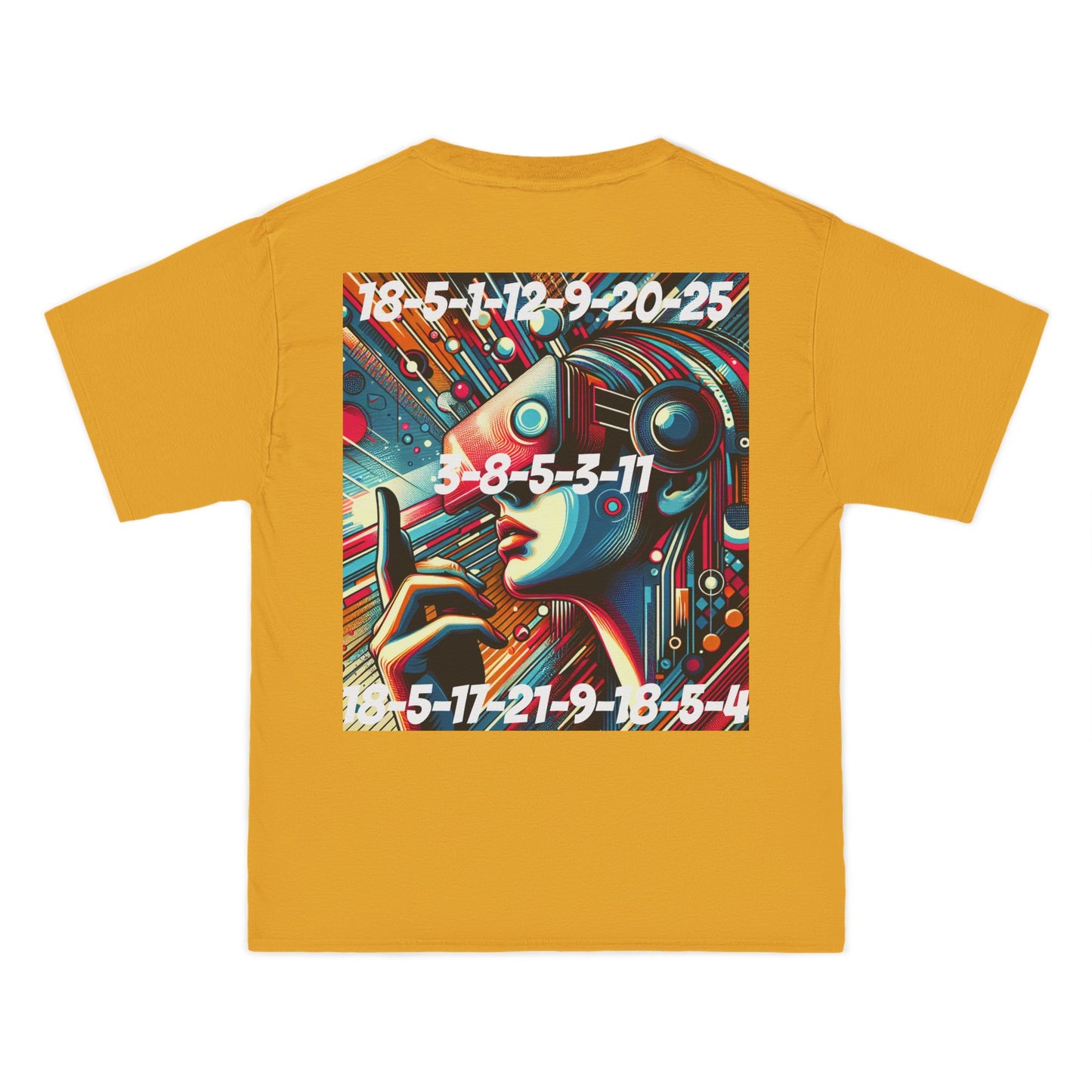 ENCODED | REALITY CHECK REQUIRED Unisex Beefy-T® Short-Sleeve T-Shirt