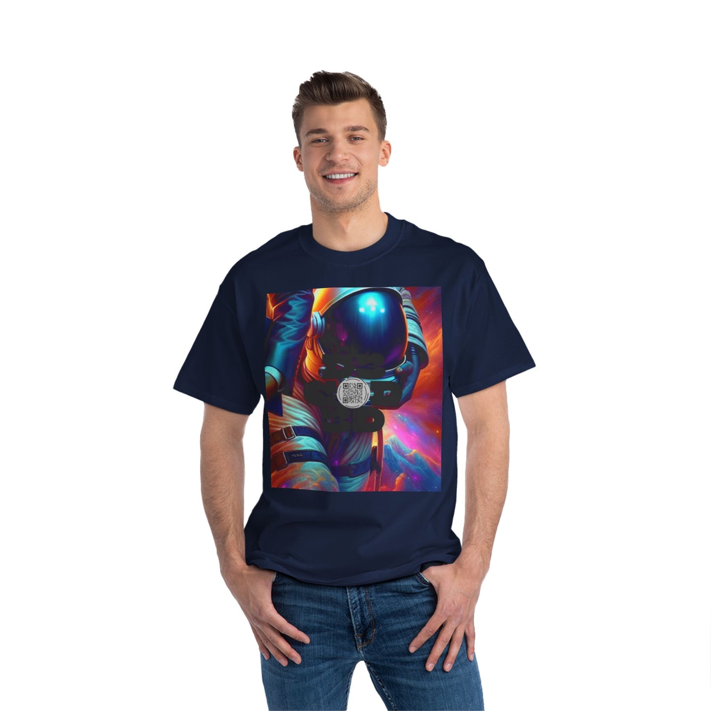ENCODED | DREAM BIG Unisex Beefy-T® short-sleeve T-shirt
