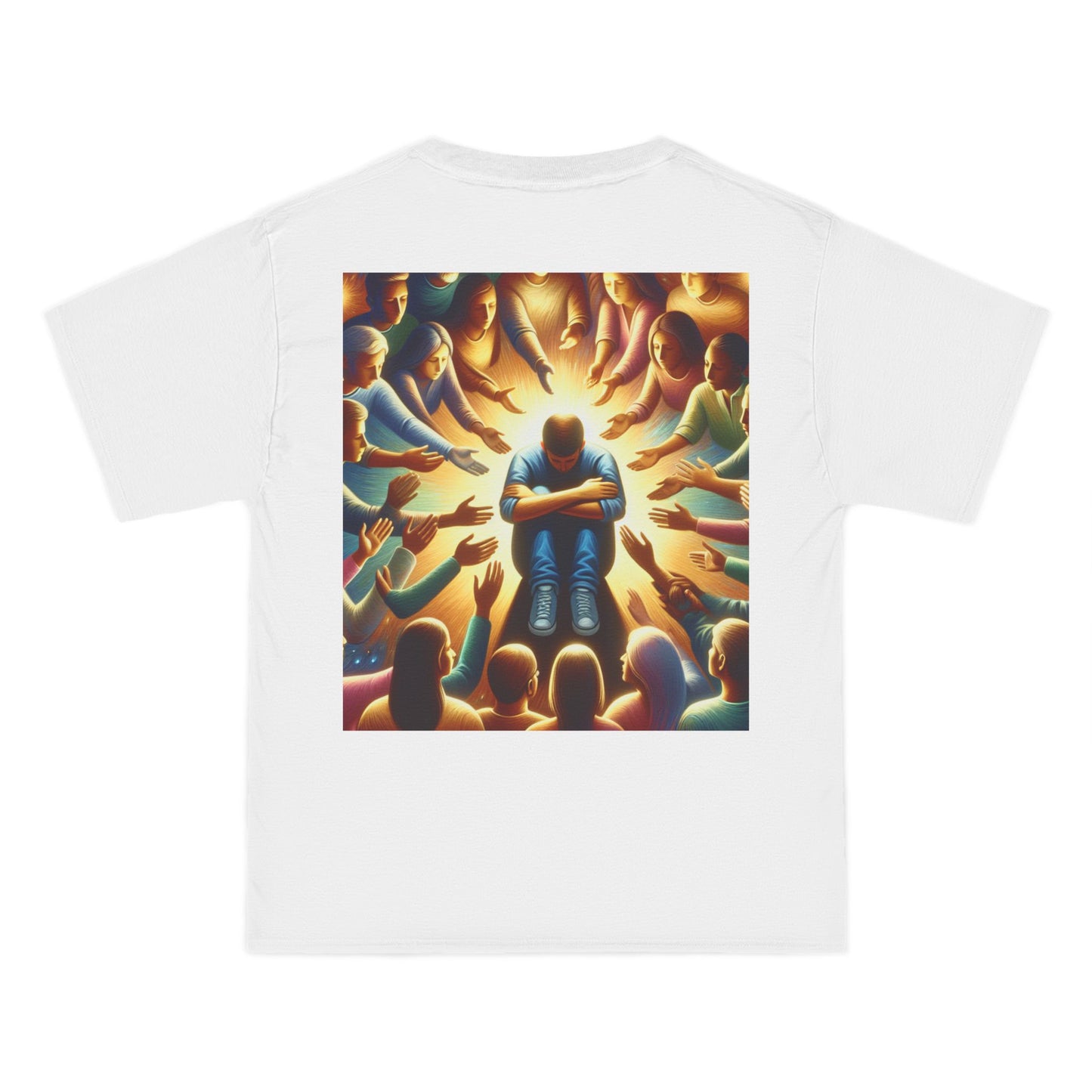 NO CODE | YOU ARE NOT ALONE | Unisex Beefy-T® short-sleeve T-shirt