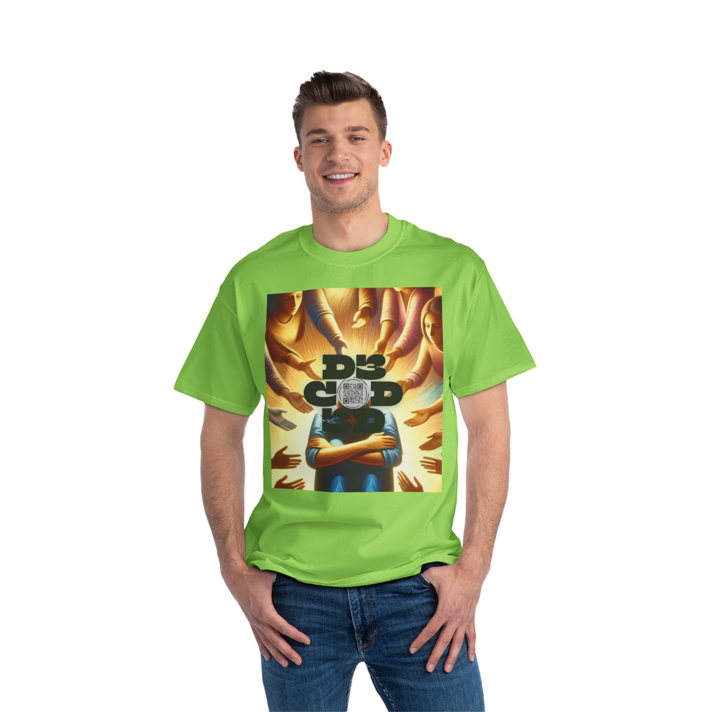 DECODED | YOU ARE NOT ALONE | Unisex Beefy-T® short-sleeve T-shirt