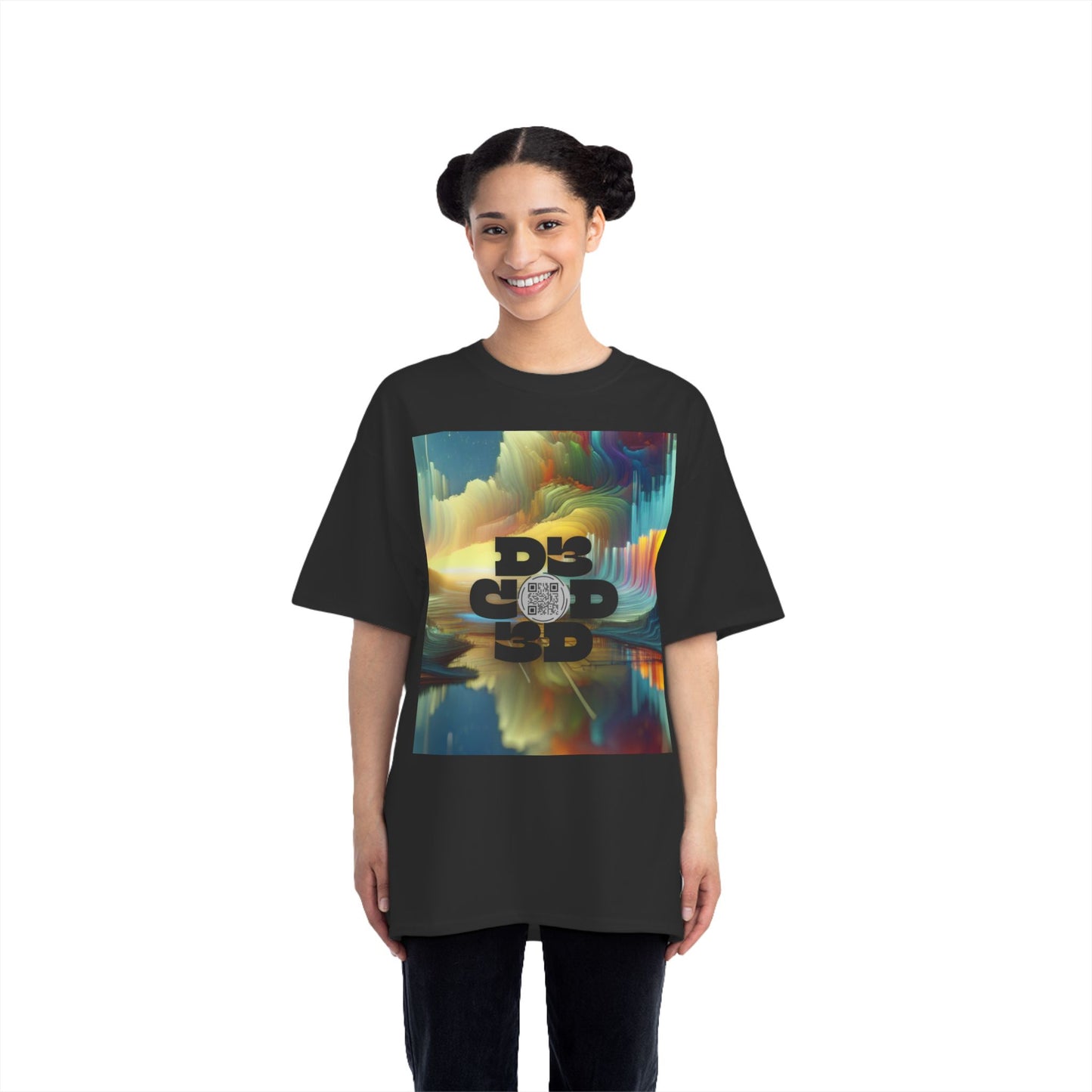 ENCODED | JOURNEY TO THE UNKNOWN Unisex Beefy-T® short-sleeve T-shirt