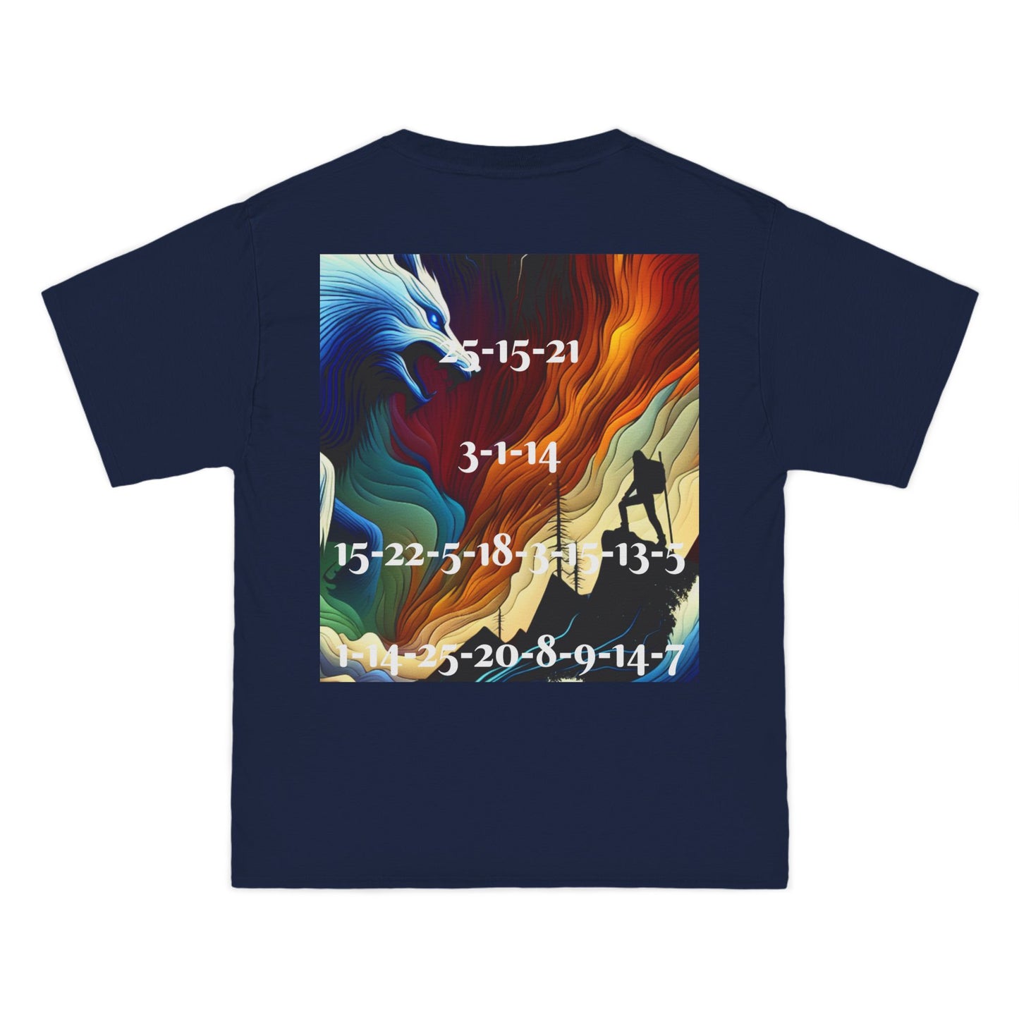 ENCODED | YOU CAN OVERCOME ANYTHING Unisex Beefy-T® short-sleeve T-shirt