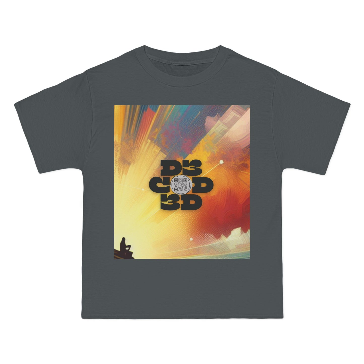 ENCODED | STAY ADVENTUROUS Unisex Beefy-T® Short-Sleeve T-Shirt