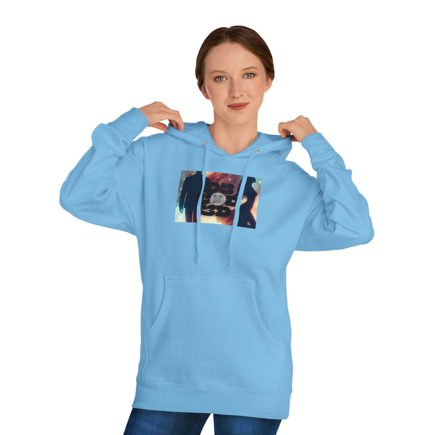 NO CODE | LOVE & BE LOVED Unisex Hooded Sweatshirt