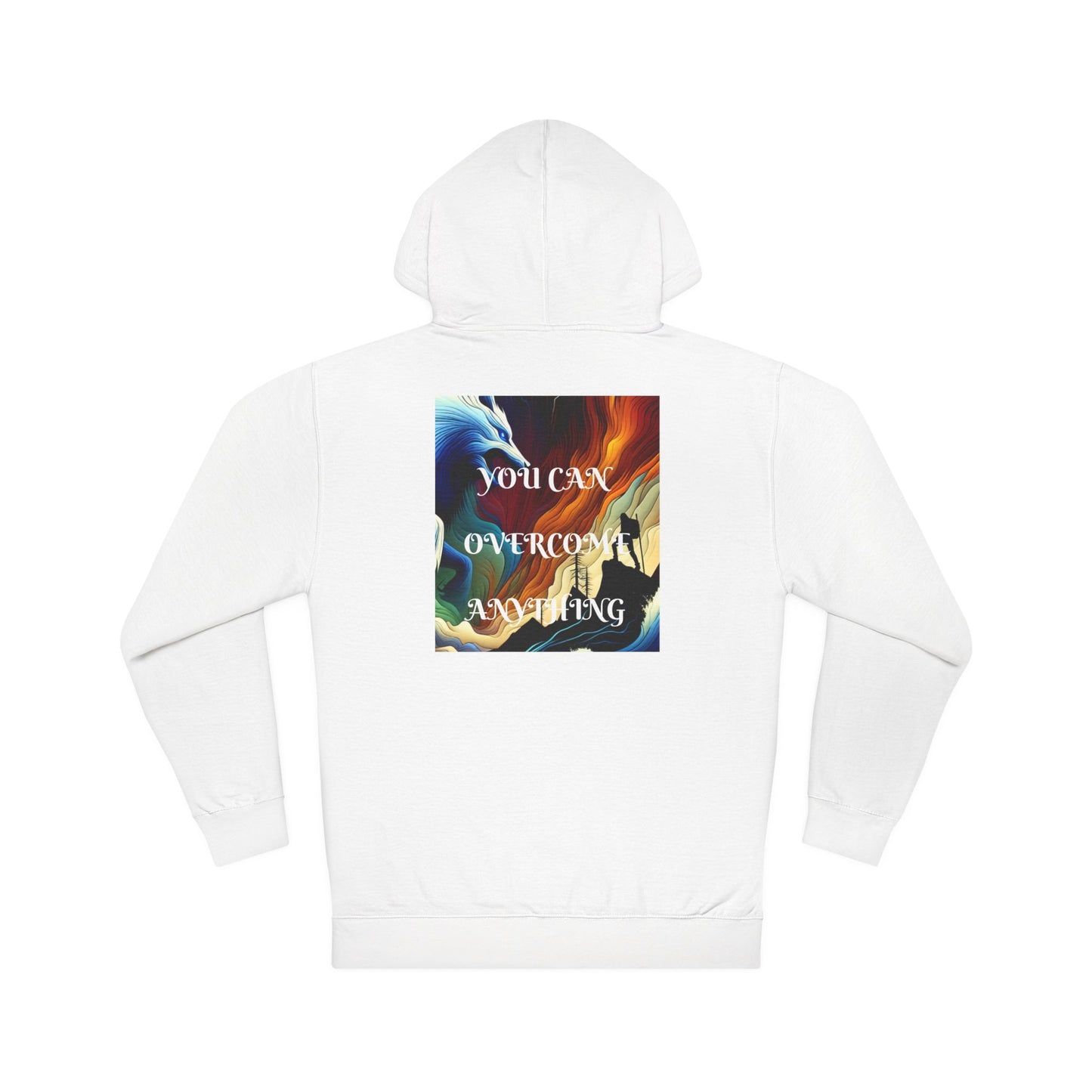DECODED | YOU CAN OVERCOME ANYTHING | Unisex Hooded Sweatshirt