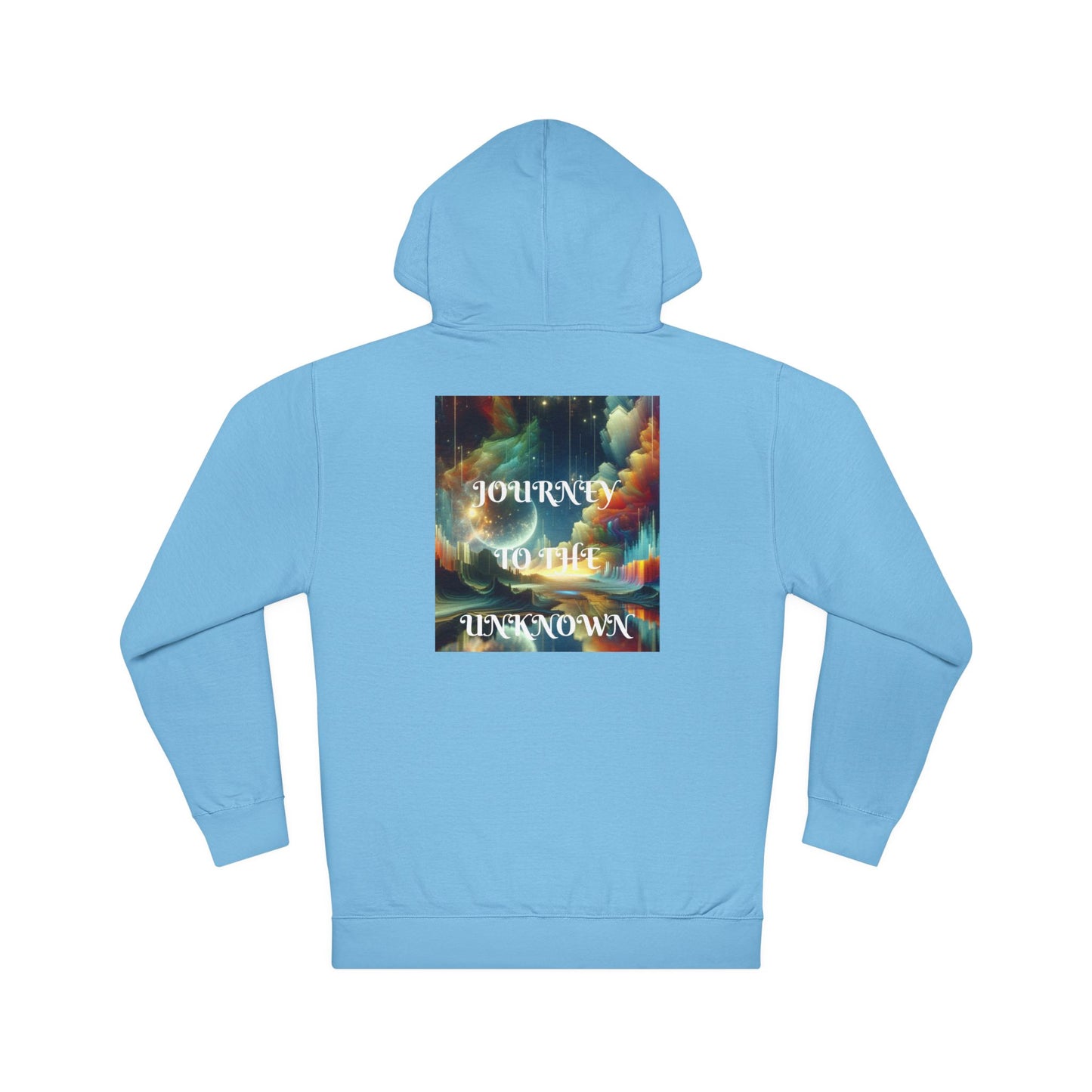 DECODED | JOURNEY TO THE UNKNOWN | Unisex Hooded Sweatshirt