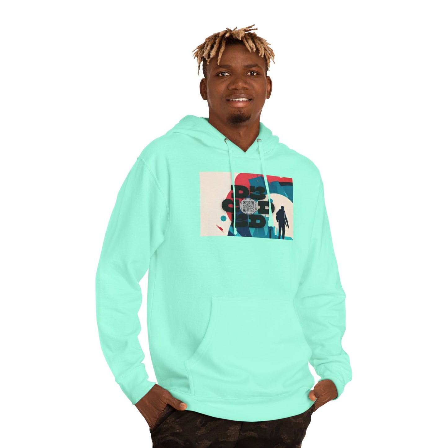 NO CODE | FREE YOUR MIND Unisex Hooded Sweatshirt