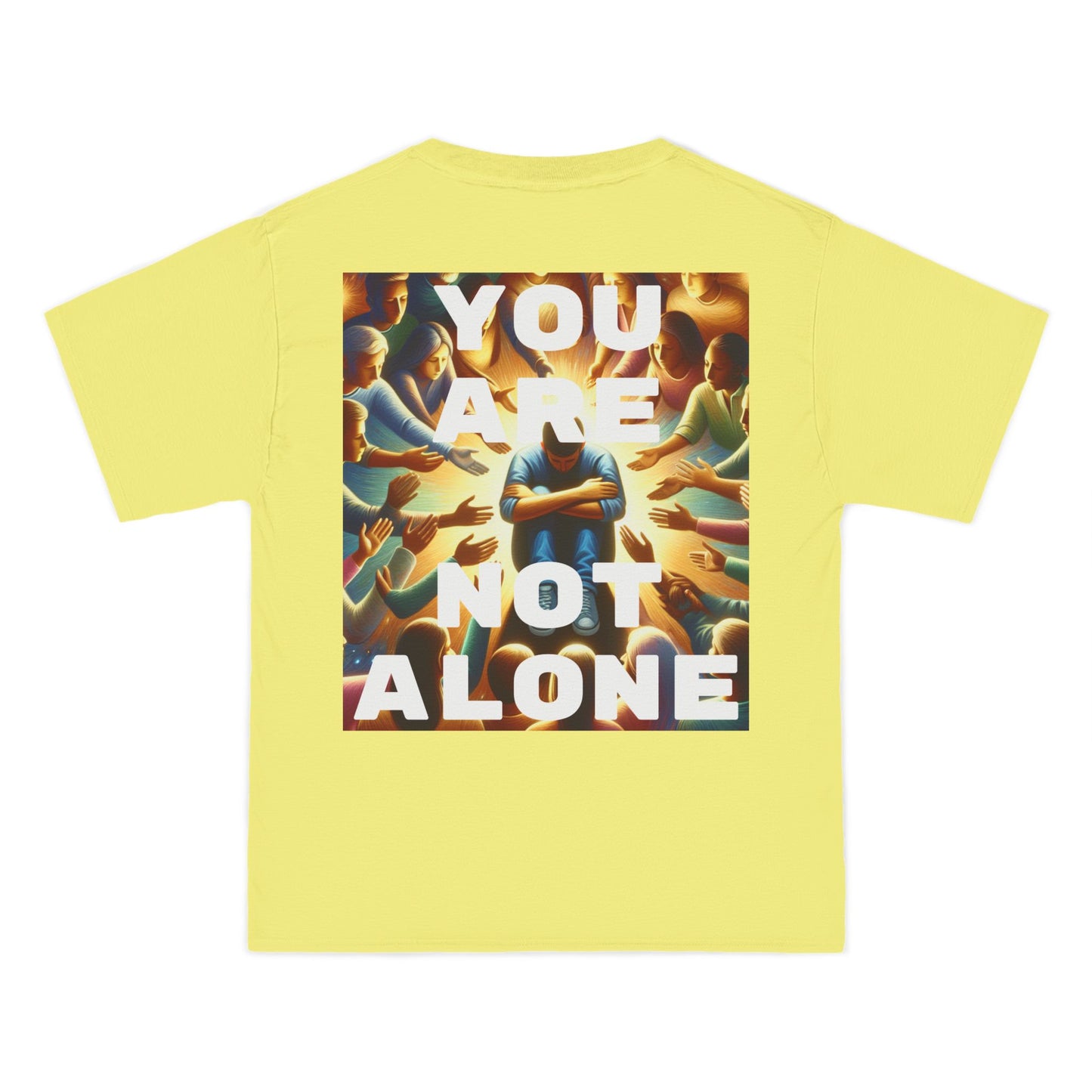 DECODED | YOU ARE NOT ALONE | Unisex Beefy-T® short-sleeve T-shirt