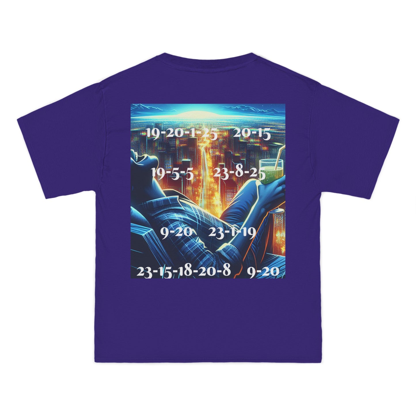 ENCODED | STAY TO SEE WHY IT WAS WORTH IT Unisex Beefy-T® short-sleeve T-Shirt