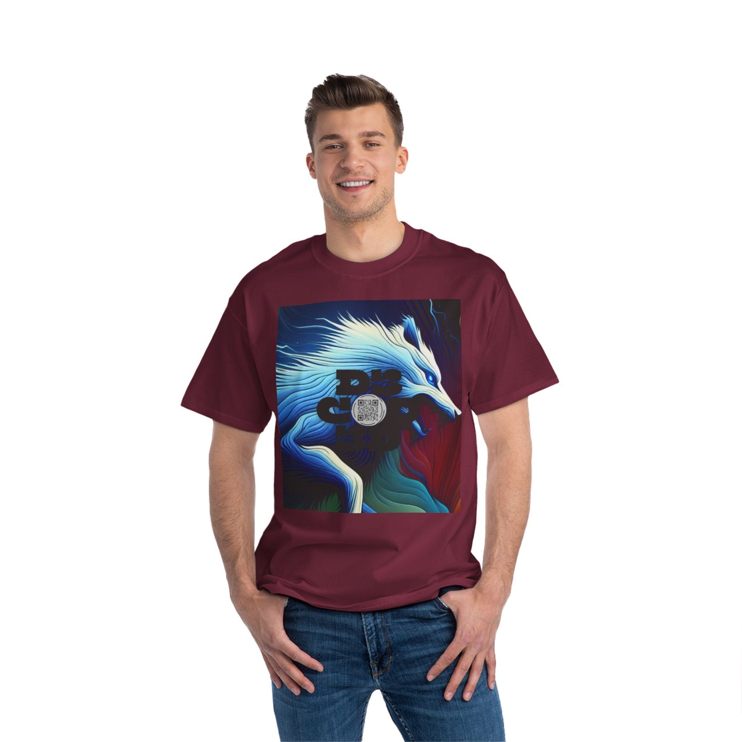 ENCODED | YOU CAN OVERCOME ANYTHING Unisex Beefy-T® short-sleeve T-shirt