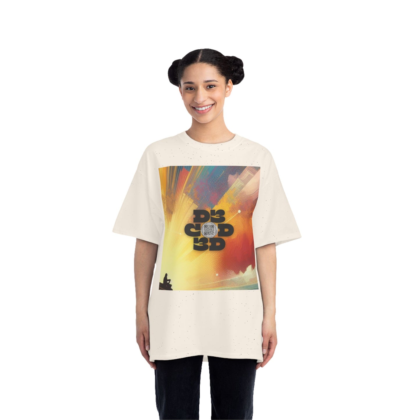 ENCODED | STAY ADVENTUROUS Unisex Beefy-T® Short-Sleeve T-Shirt