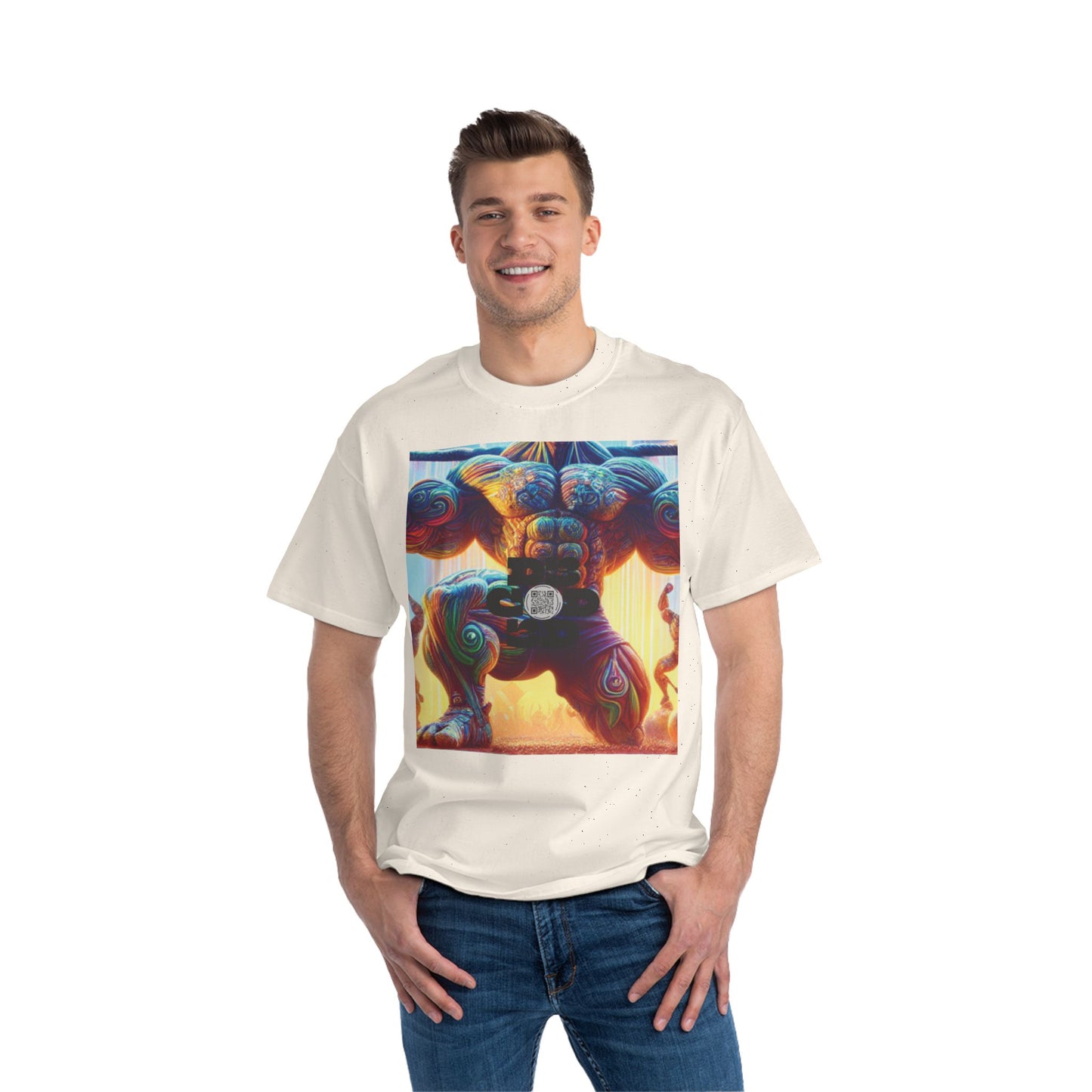 ENCODED | YOU ARE LIMITLESS Unisex Beefy-T® Short-Sleeve T-Shirt