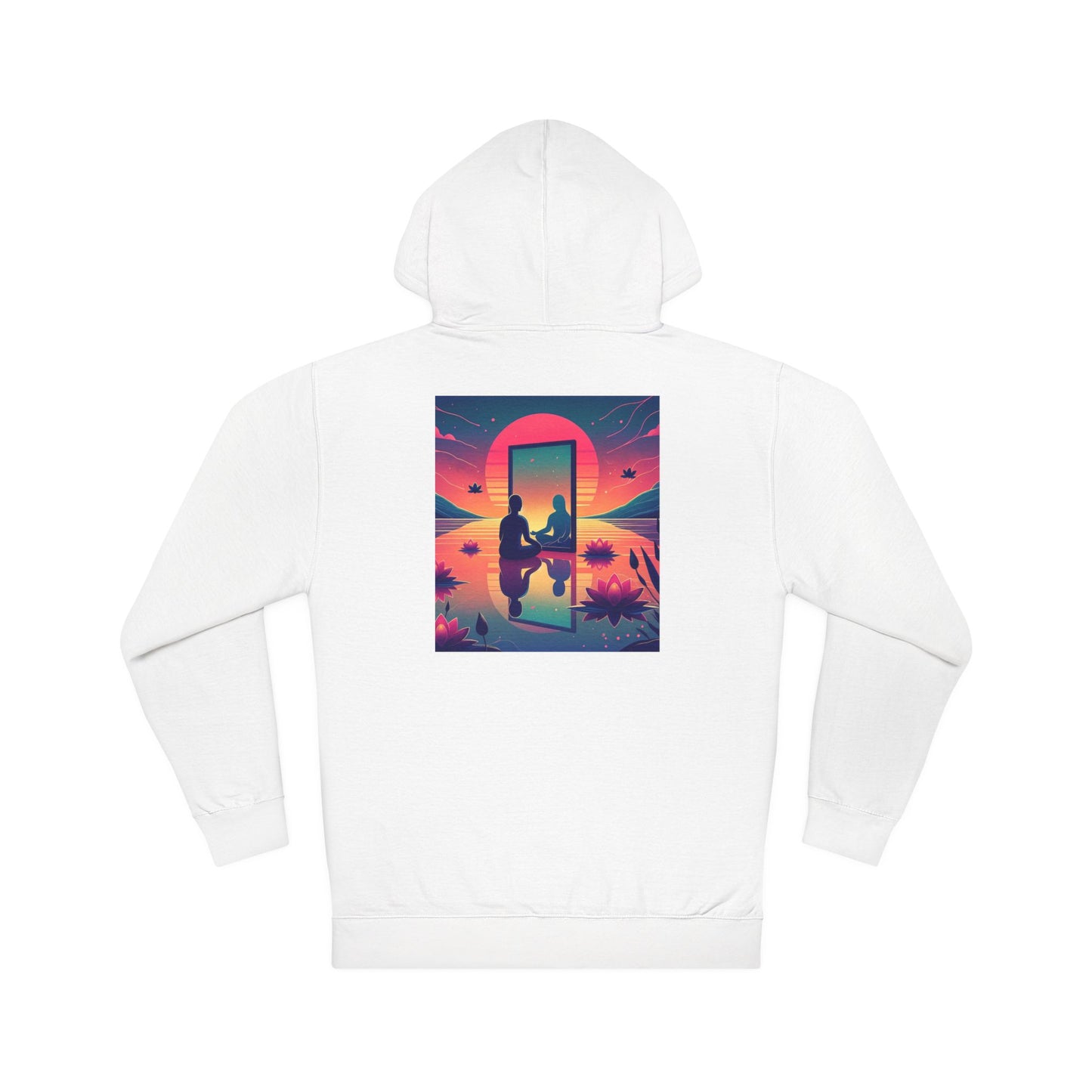 NO CODE | INNER PEACE BEGINS WITH YOU Unisex Hooded Sweatshirt
