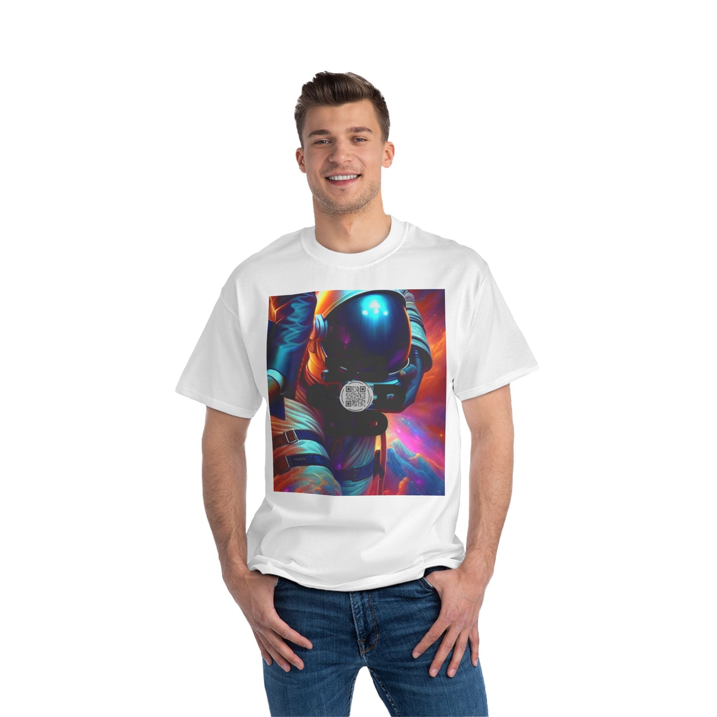 ENCODED | DREAM BIG Unisex Beefy-T® short-sleeve T-shirt