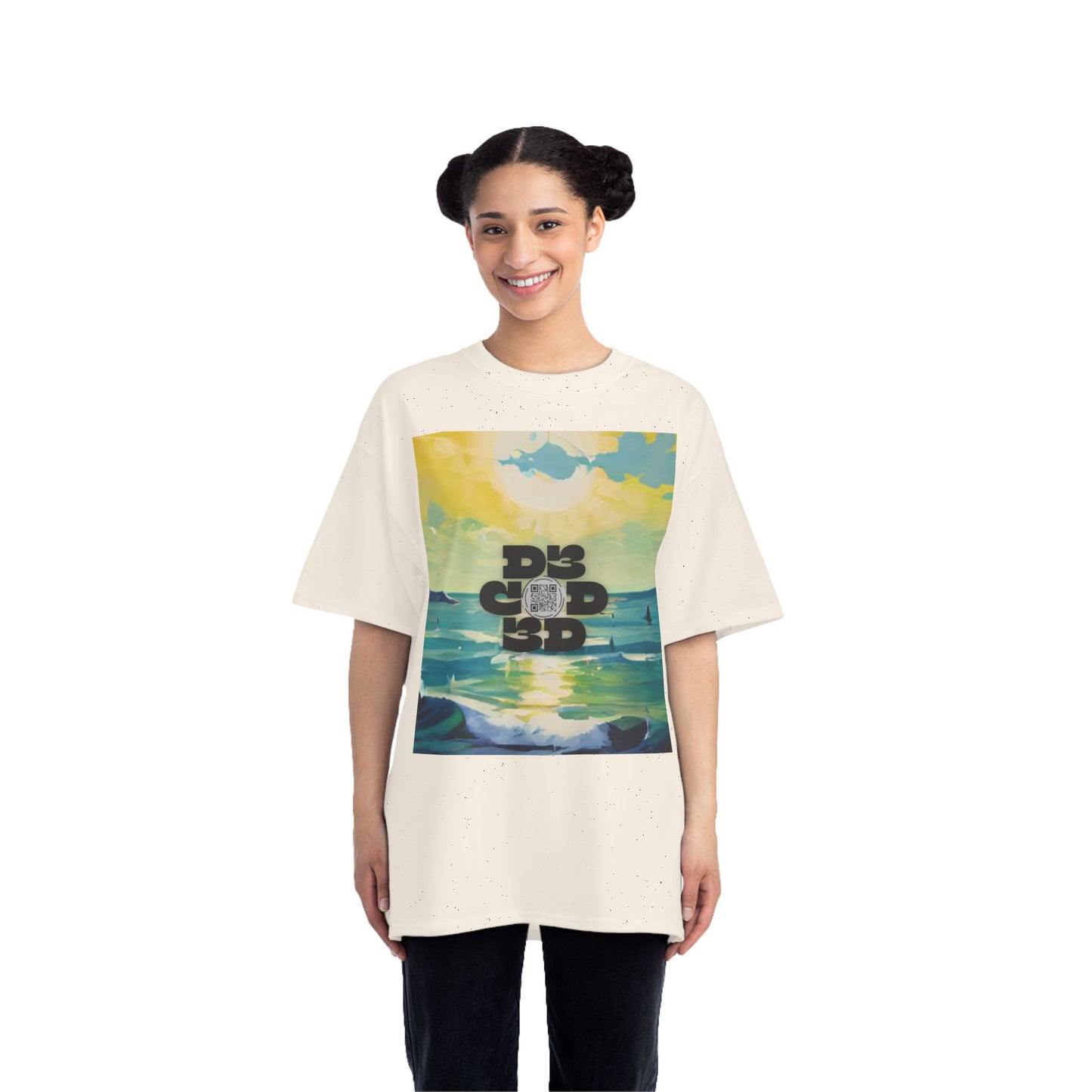 ENCODED | FIND YOUR HAPPY PLACE Unisex Beefy-T® Short-Sleeve T-Shirt