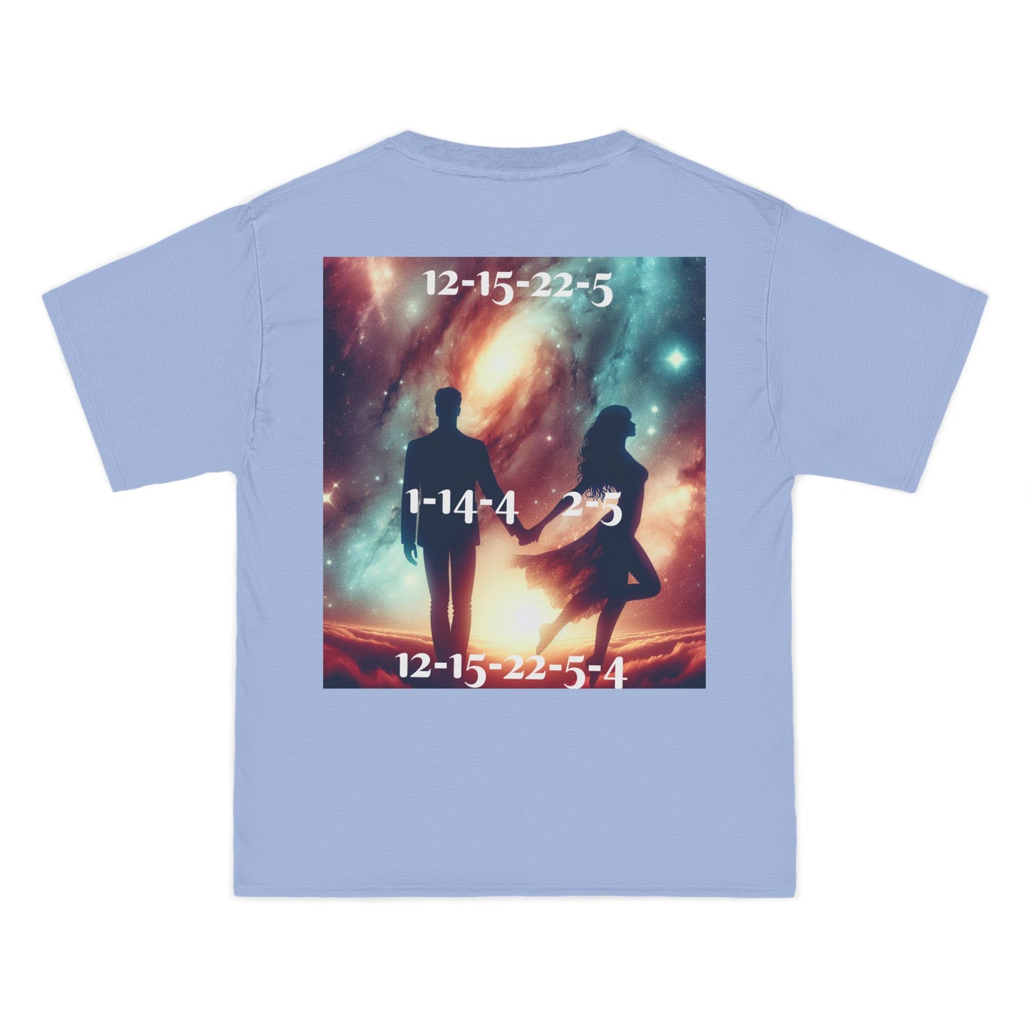 ENCODED | LOVE AND BE LOVED Unisex Beefy-T® short-sleeve T-shirt