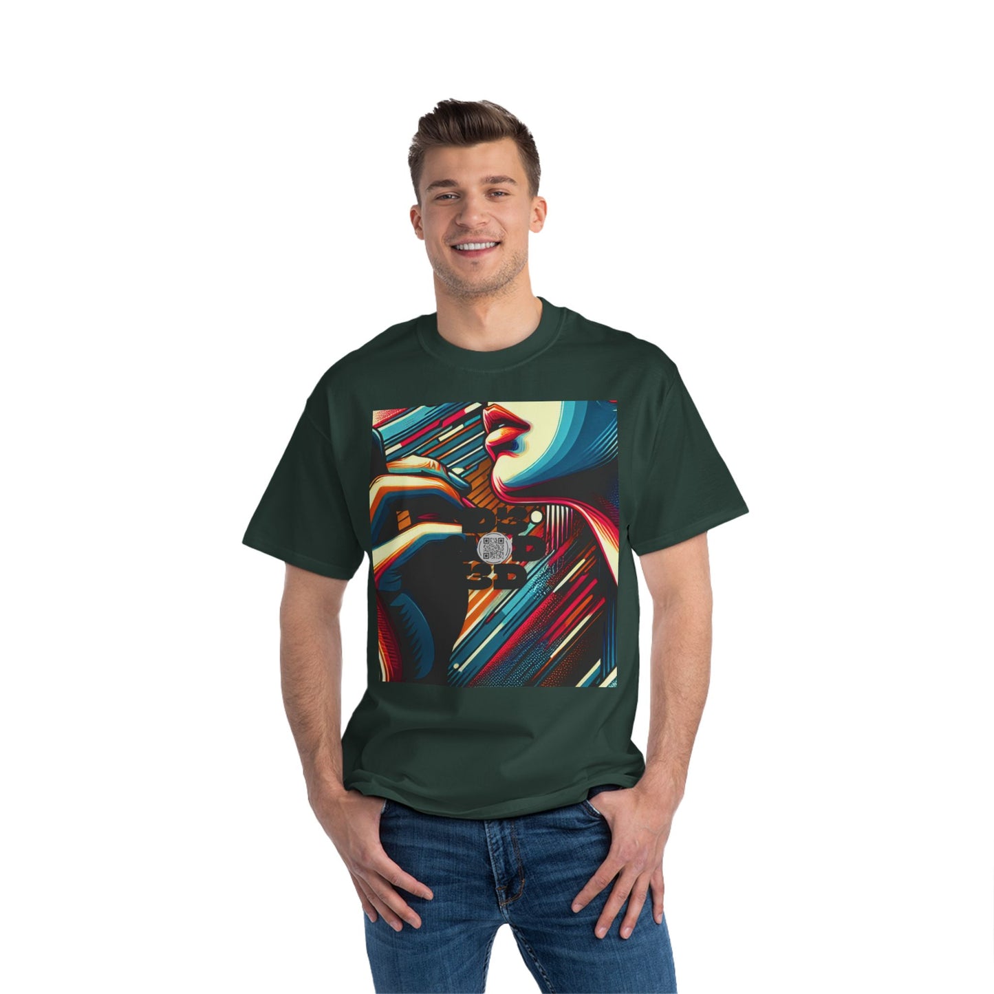 NO CODE | REALITY CHECK REQUIRED | Unisex Beefy-T® Short-Sleeve T-Shirt