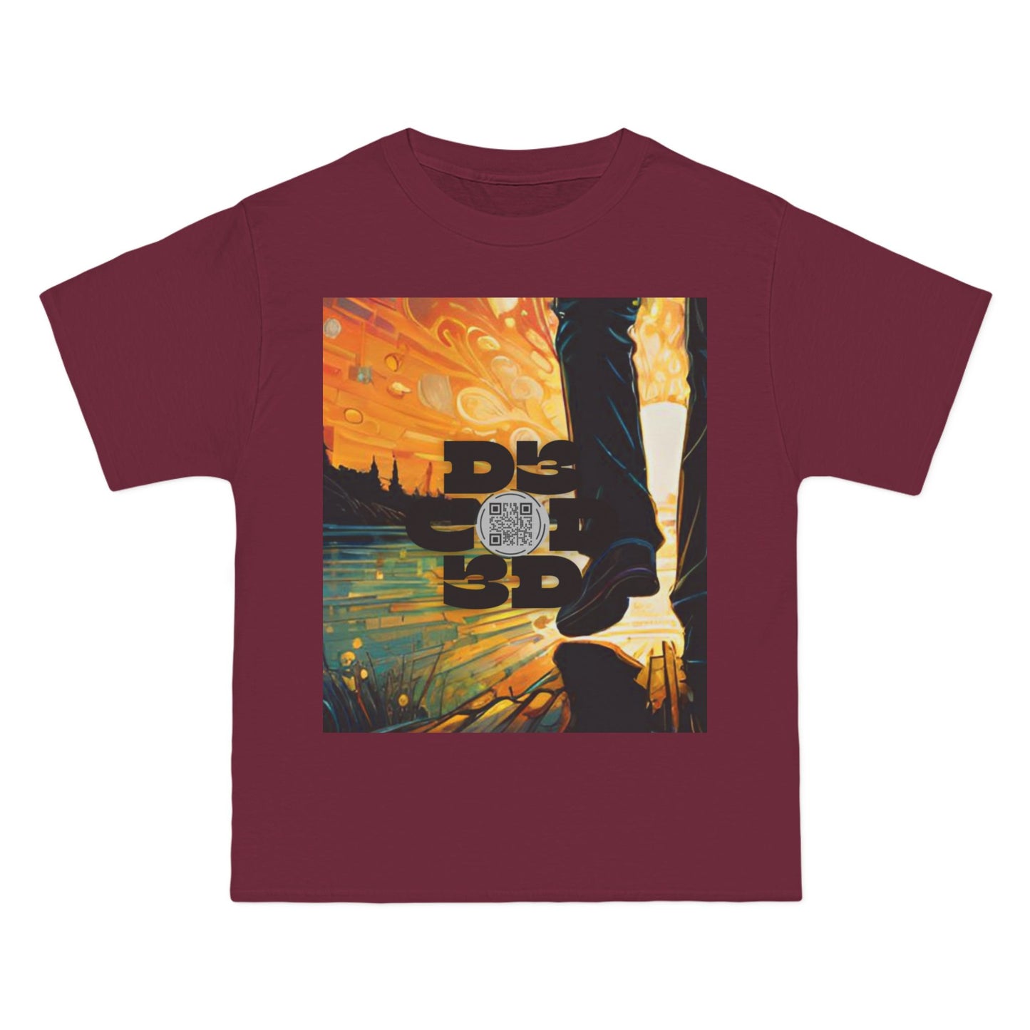 ENCODED | KEEP GOING Unisex Beefy-T® short-sleeve T-shirt