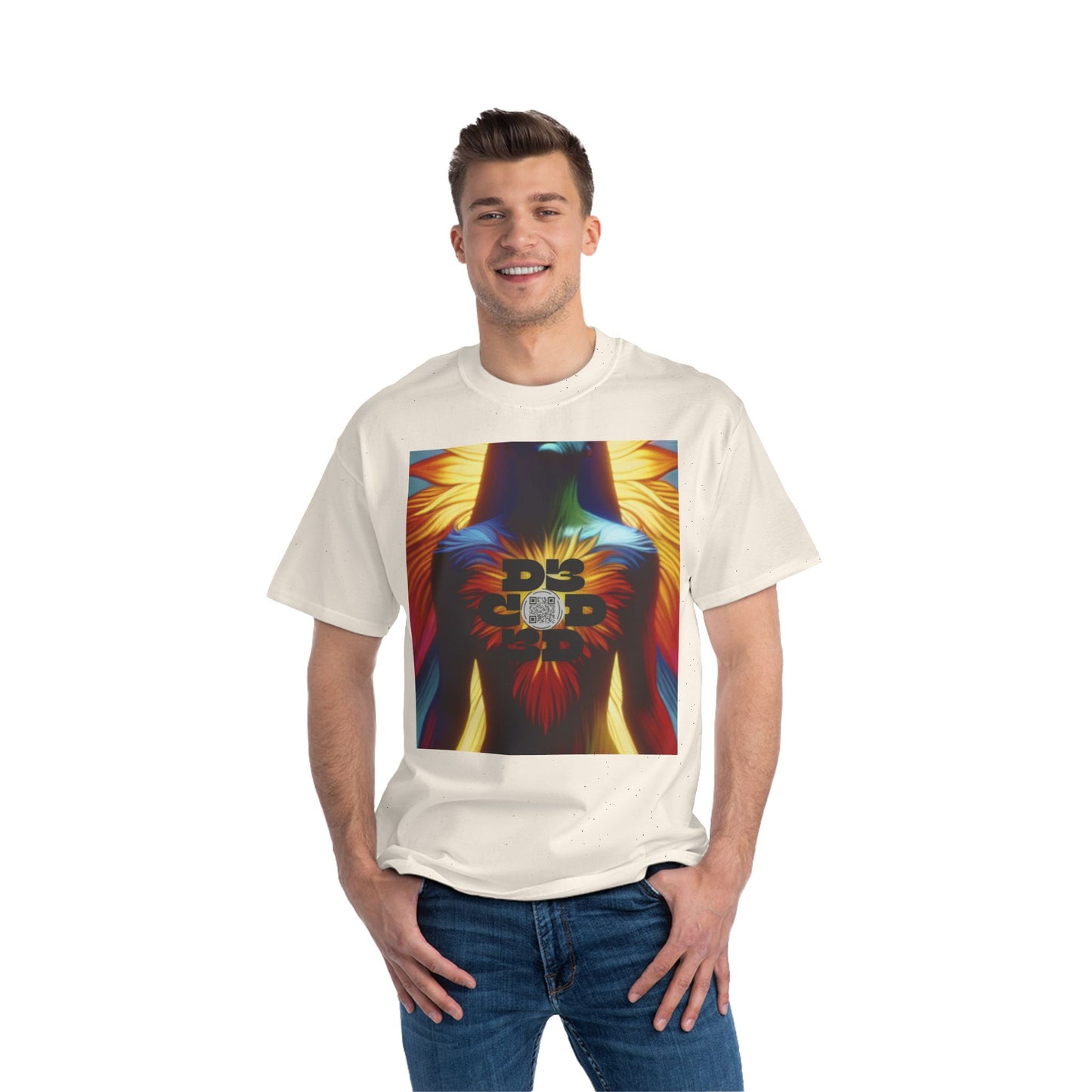 ENCODED | KEEP SHINING Unisex Beefy-T® Short-Sleeve T-Shirt