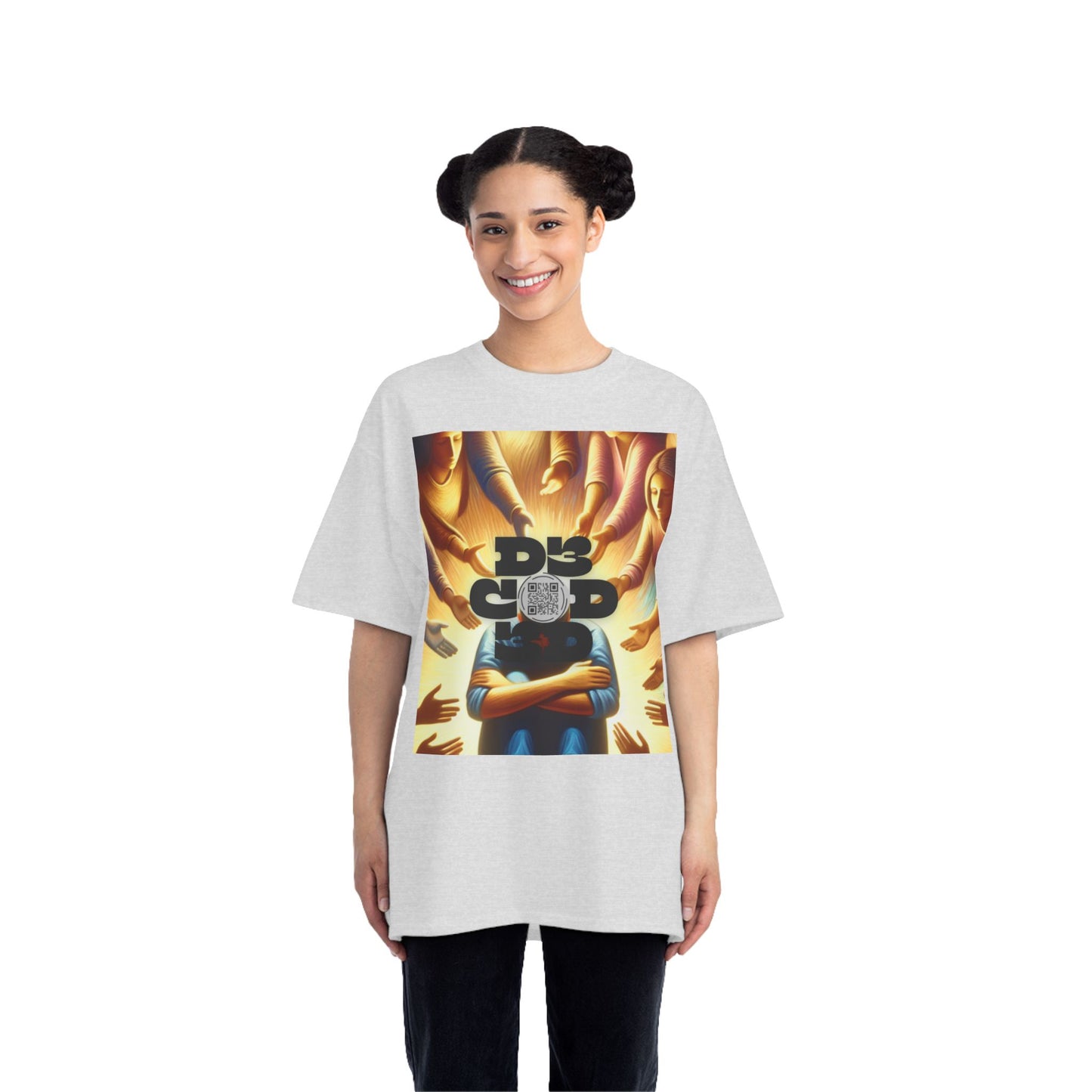 ENCODED | YOU ARE NOT ALONE Unisex Beefy-T® short-sleeve T-shirt