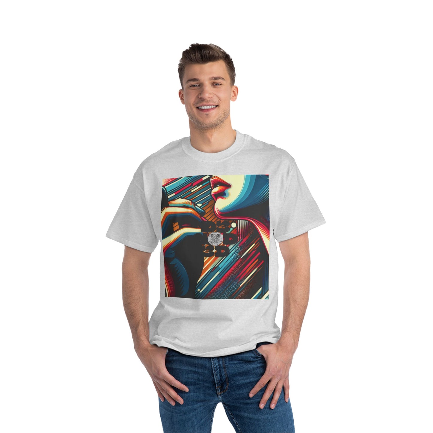 NO CODE | REALITY CHECK REQUIRED | Unisex Beefy-T® Short-Sleeve T-Shirt