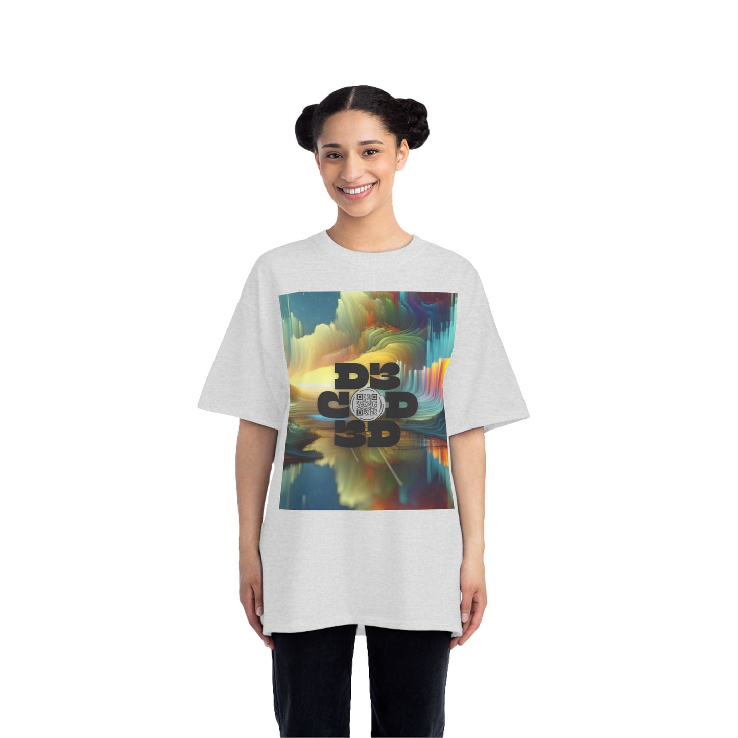 ENCODED | JOURNEY TO THE UNKNOWN Unisex Beefy-T® short-sleeve T-shirt