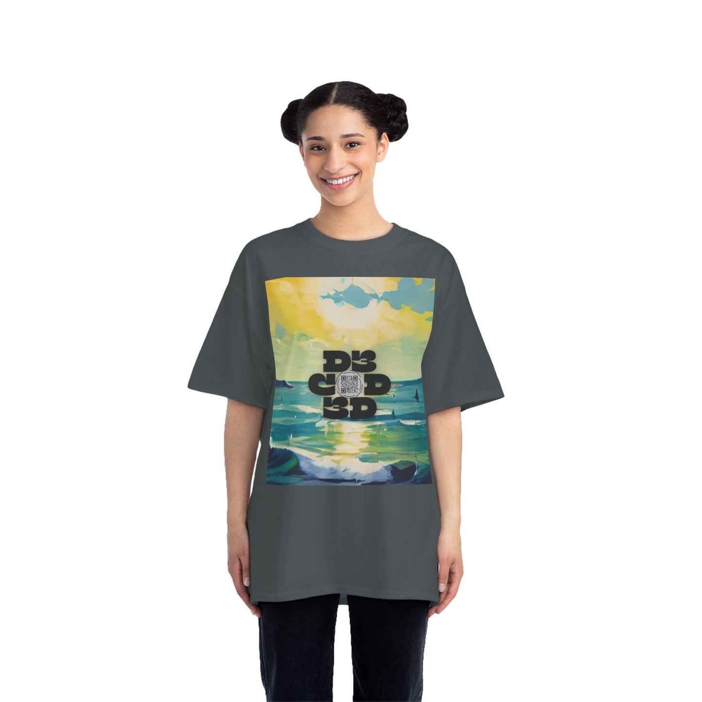 DECODED | FIND YOUR HAPPY PLACE | Unisex Beefy-T® Short-Sleeve T-Shirt