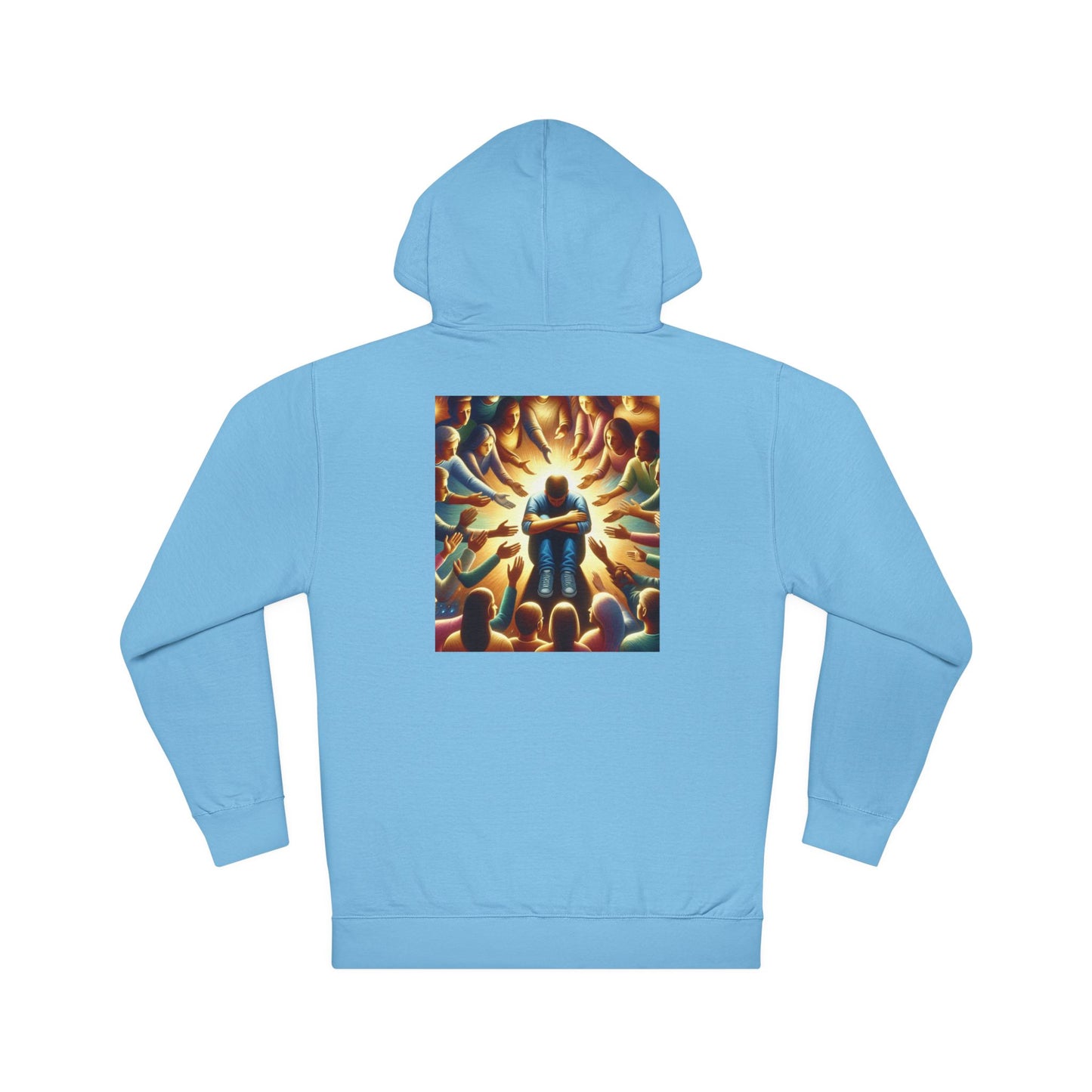 NO CODE | YOU ARE NOT ALONE | Unisex Hooded Sweatshirt