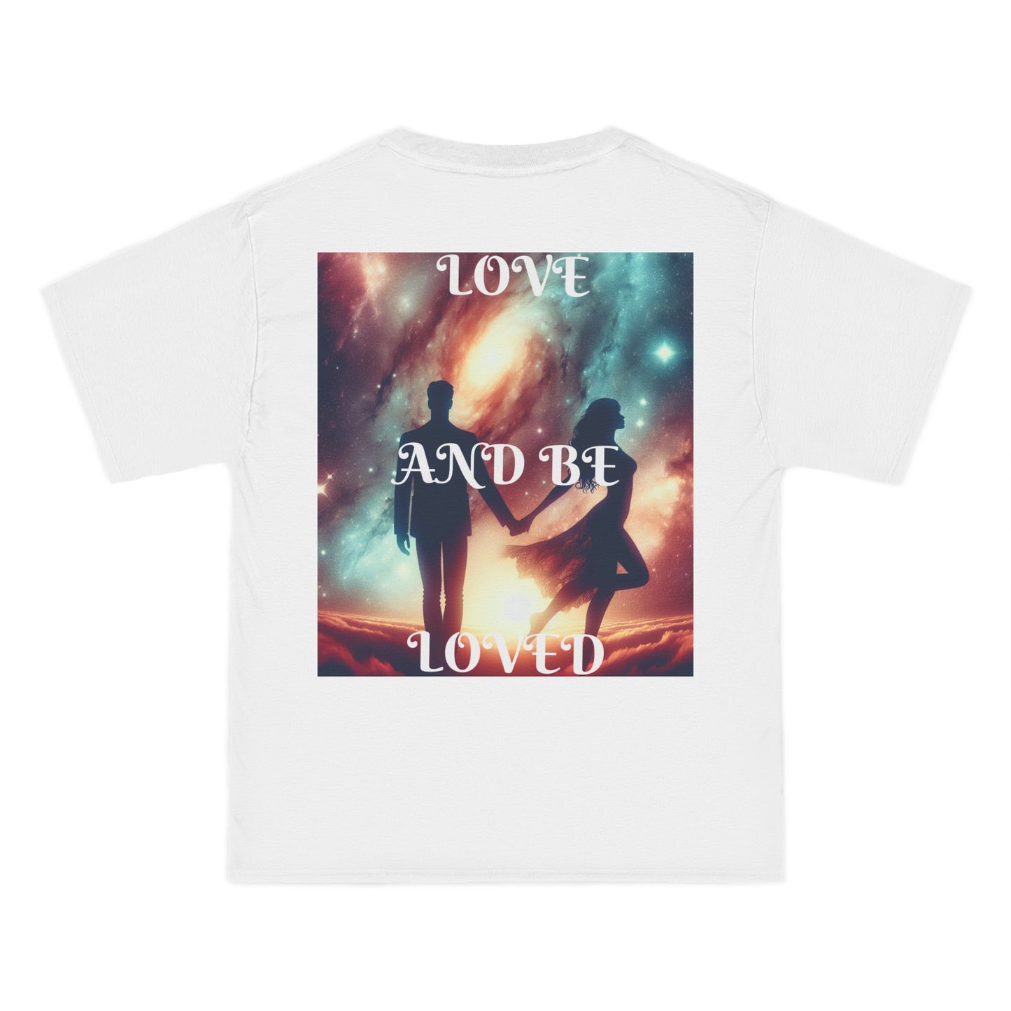 DECODED | LOVE AND BE LOVED | Unisex Beefy-T® short-sleeve T-shirt