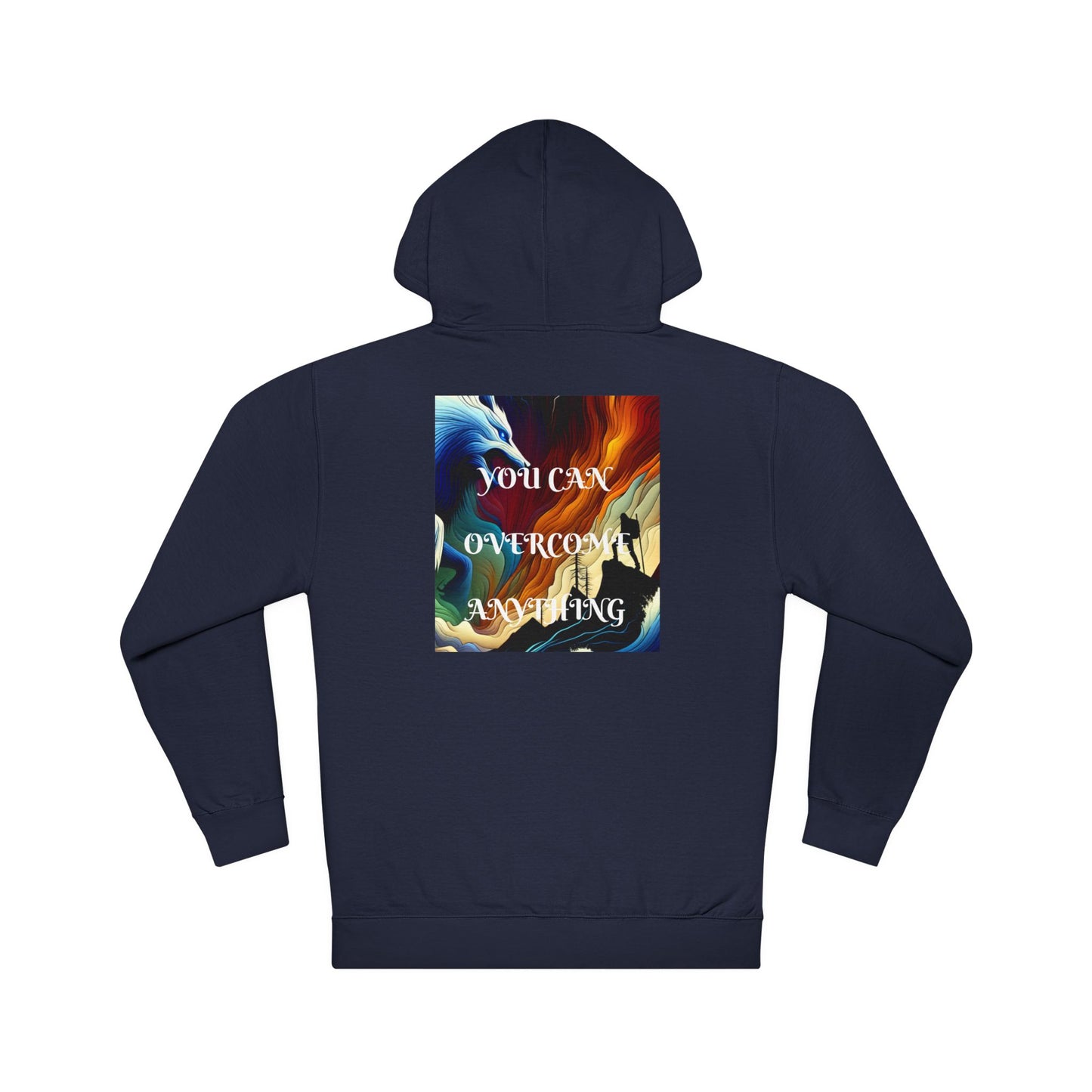 DECODED | YOU CAN OVERCOME ANYTHING | Unisex Hooded Sweatshirt
