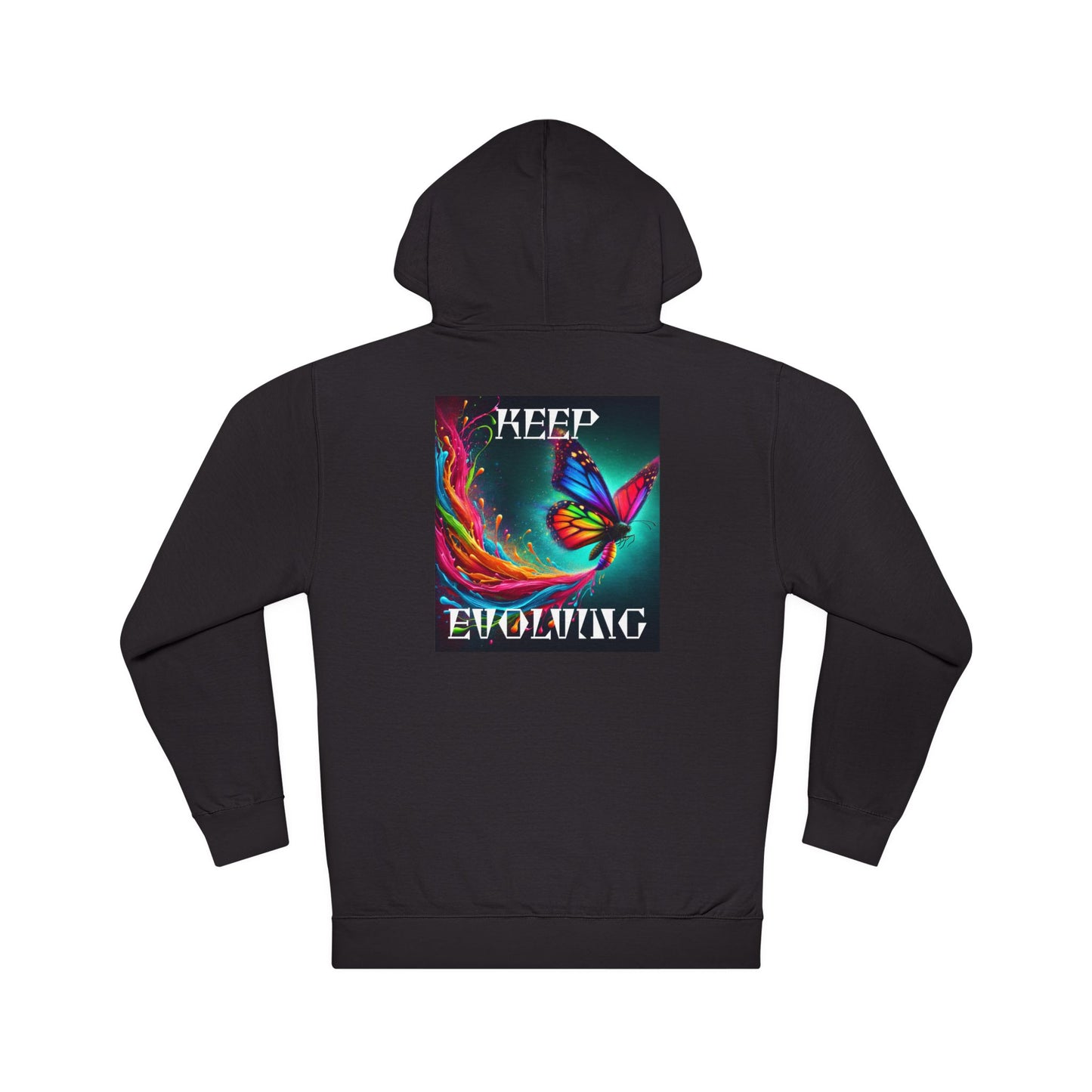 DECODED | KEEP EVOLVING |Unisex Hooded Sweatshirt