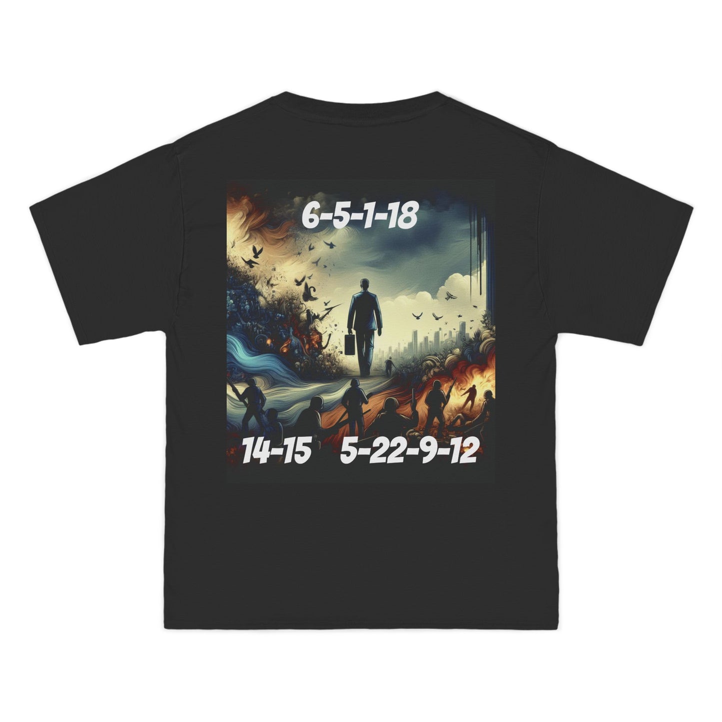 ENCODED | FEAR NO EVIL Unisex Beefy-T® Short-Sleeve T-Shirt