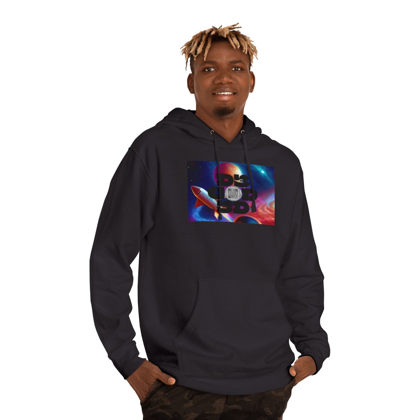 NO CODE | DREAM BIG Unisex Hooded Sweatshirt