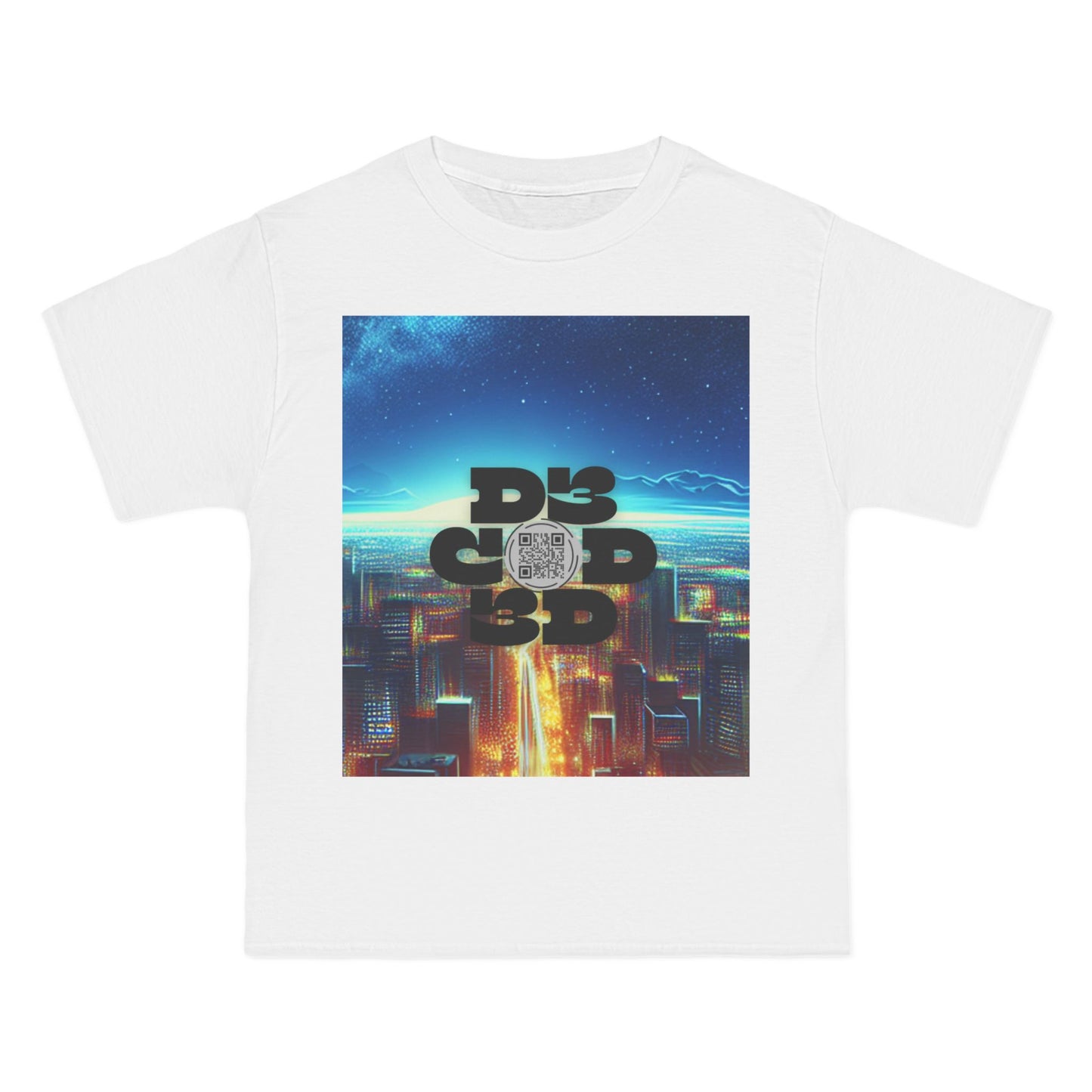 ENCODED | STAY TO SEE WHY IT WAS WORTH IT Unisex Beefy-T® short-sleeve T-Shirt