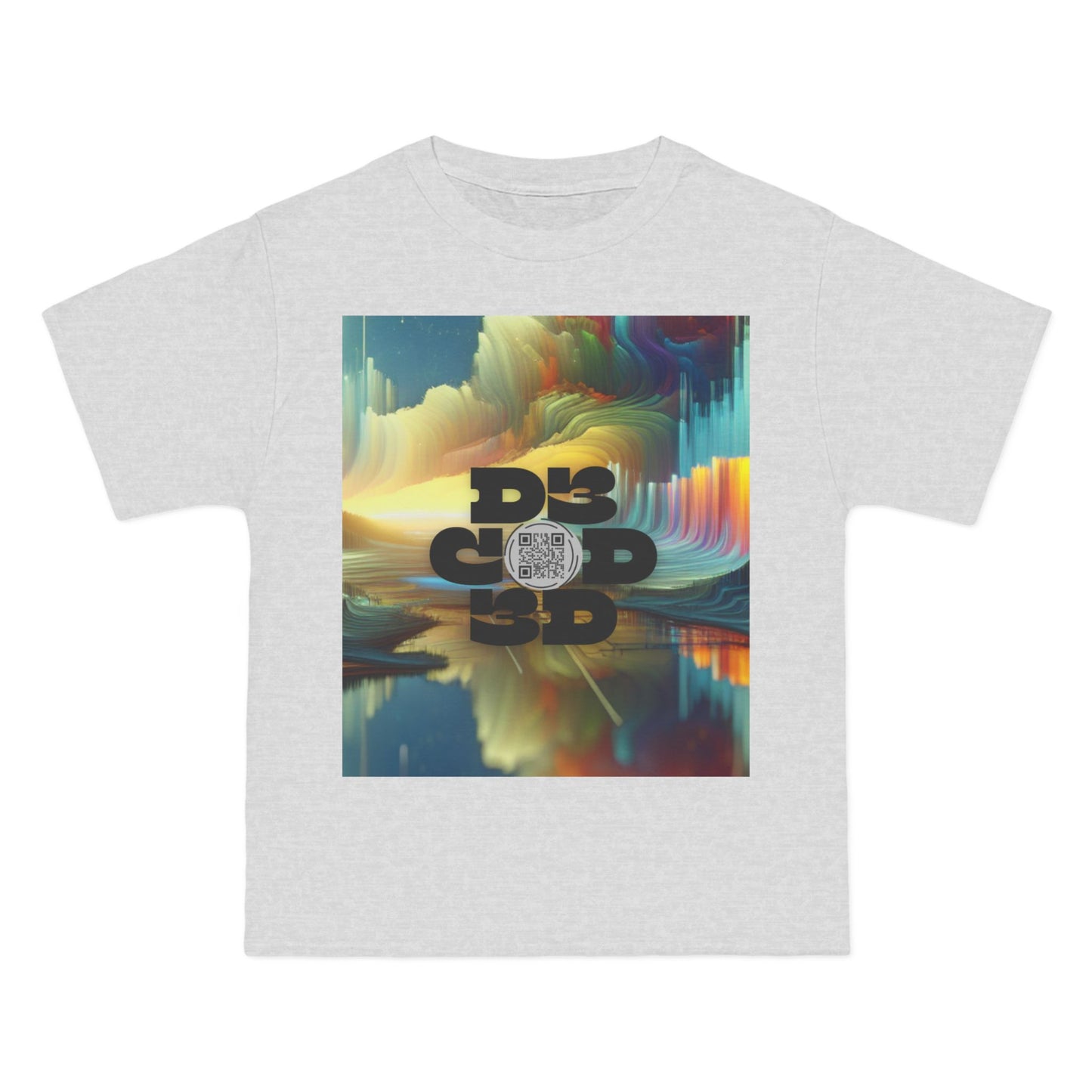 ENCODED | JOURNEY TO THE UNKNOWN Unisex Beefy-T® short-sleeve T-shirt