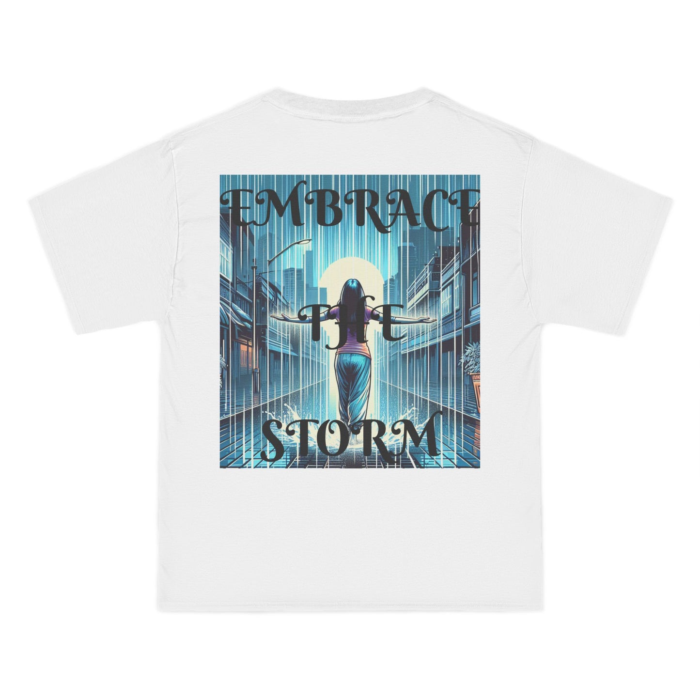 DECODED | EMBRACE THE STORM | Unisex Beefy-T® Short-Sleeve T-Shirt