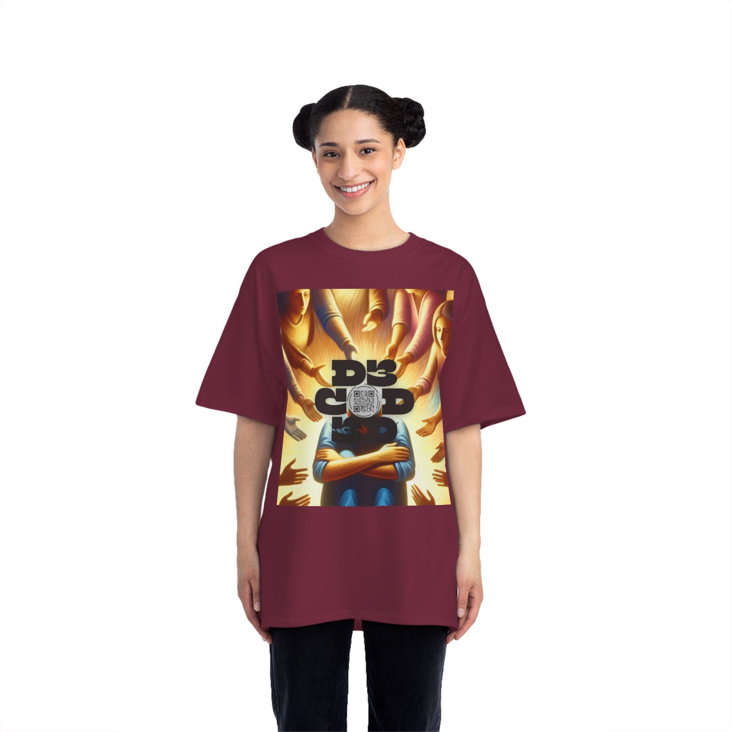 NO CODE | YOU ARE NOT ALONE | Unisex Beefy-T® short-sleeve T-shirt