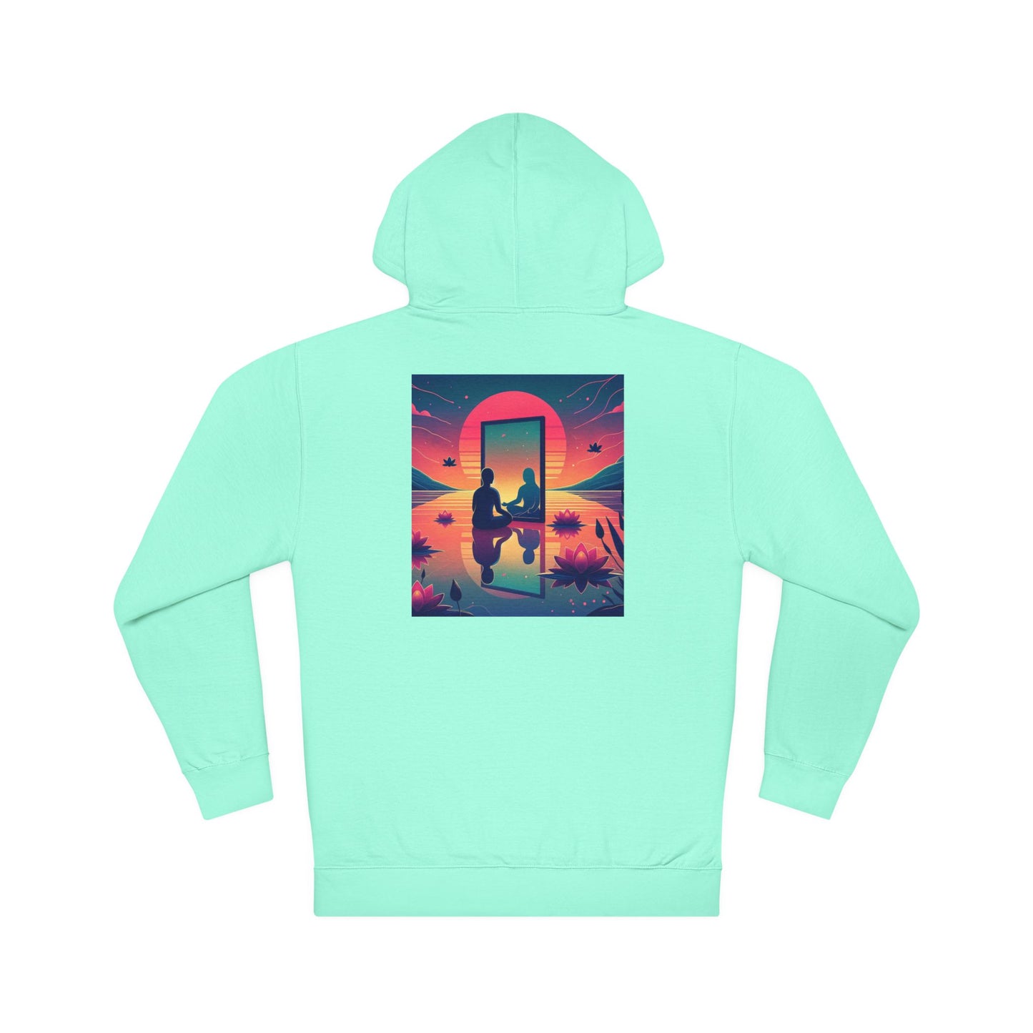 NO CODE | INNER PEACE BEGINS WITH YOU Unisex Hooded Sweatshirt