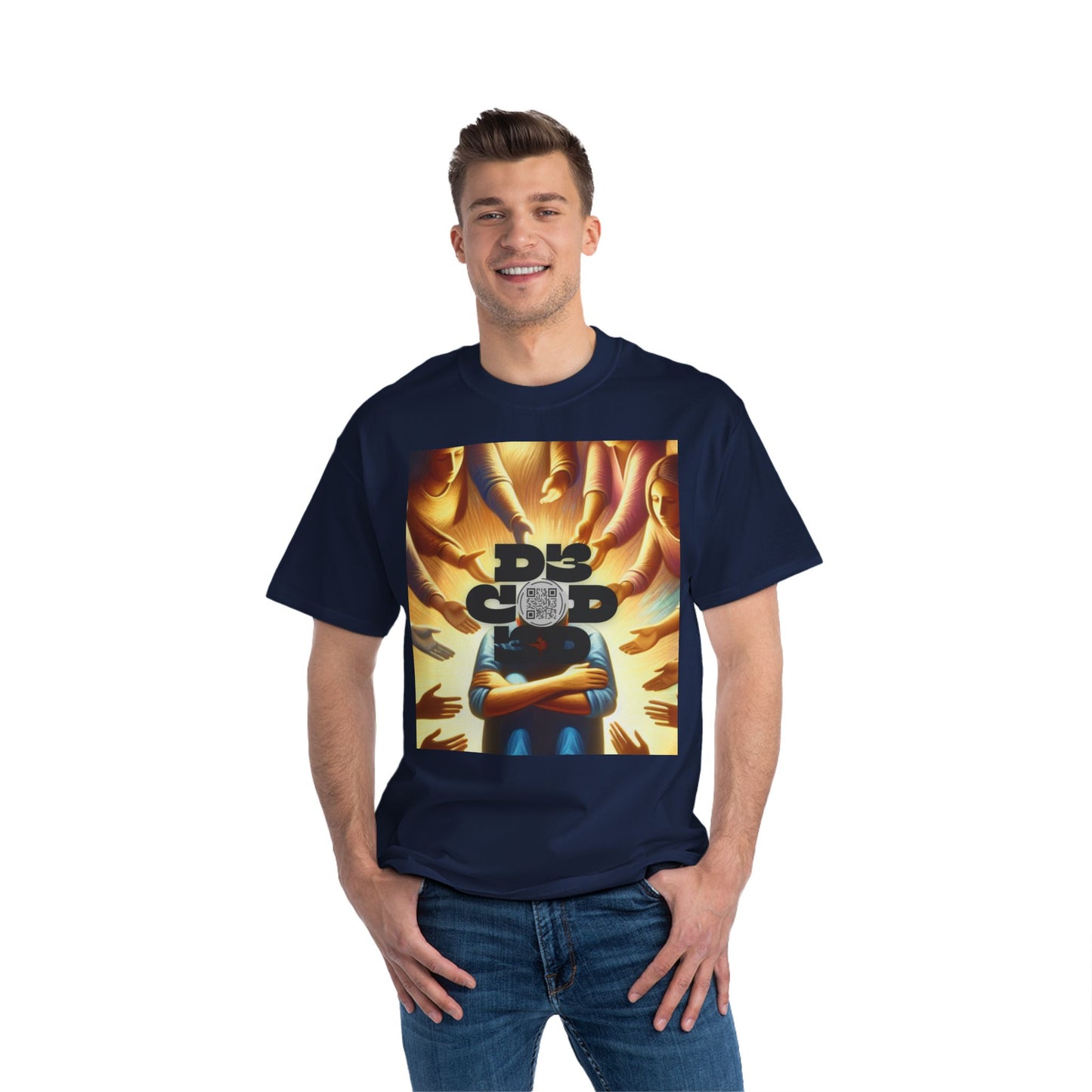 DECODED | YOU ARE NOT ALONE | Unisex Beefy-T® short-sleeve T-shirt
