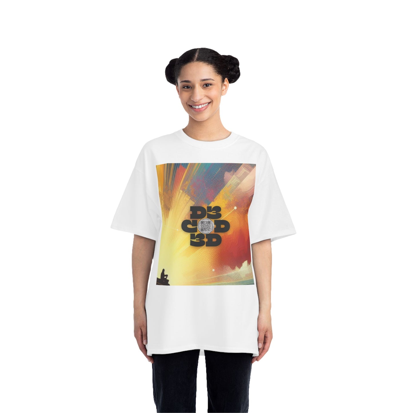 ENCODED | STAY ADVENTUROUS Unisex Beefy-T® Short-Sleeve T-Shirt