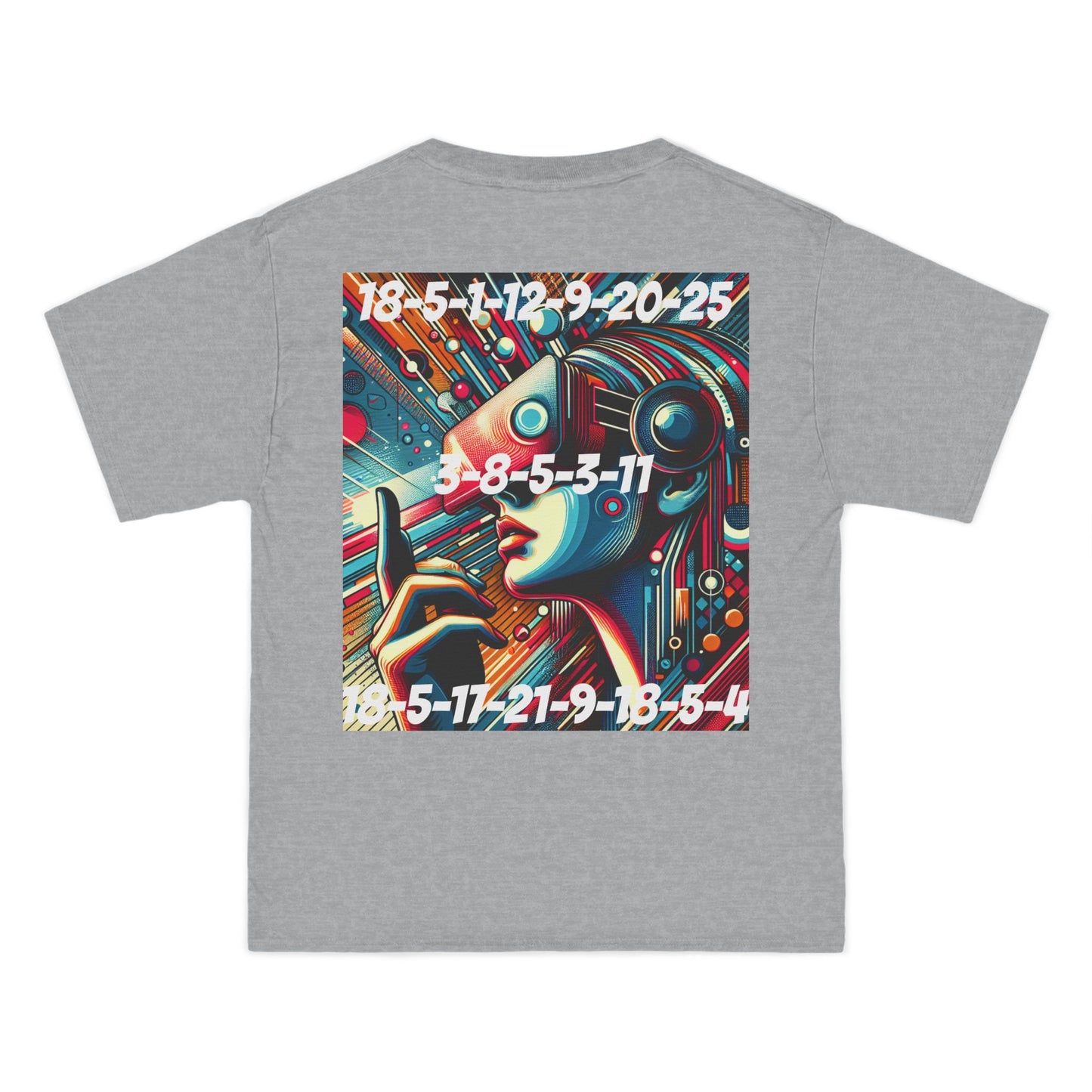 ENCODED | REALITY CHECK REQUIRED Unisex Beefy-T® Short-Sleeve T-Shirt