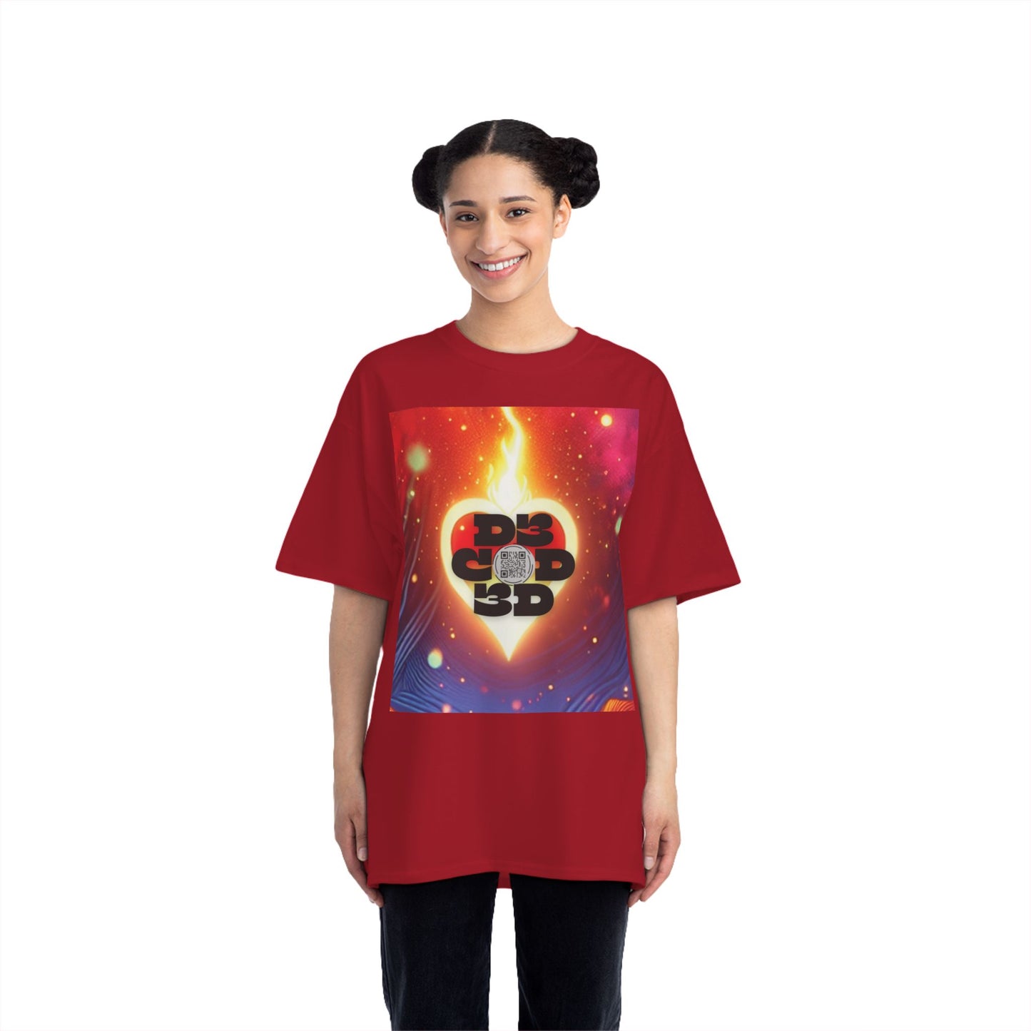 DECODED | FOLLOW YOUR HEART | Unisex Beefy-T® Short-Sleeve T-Shirt