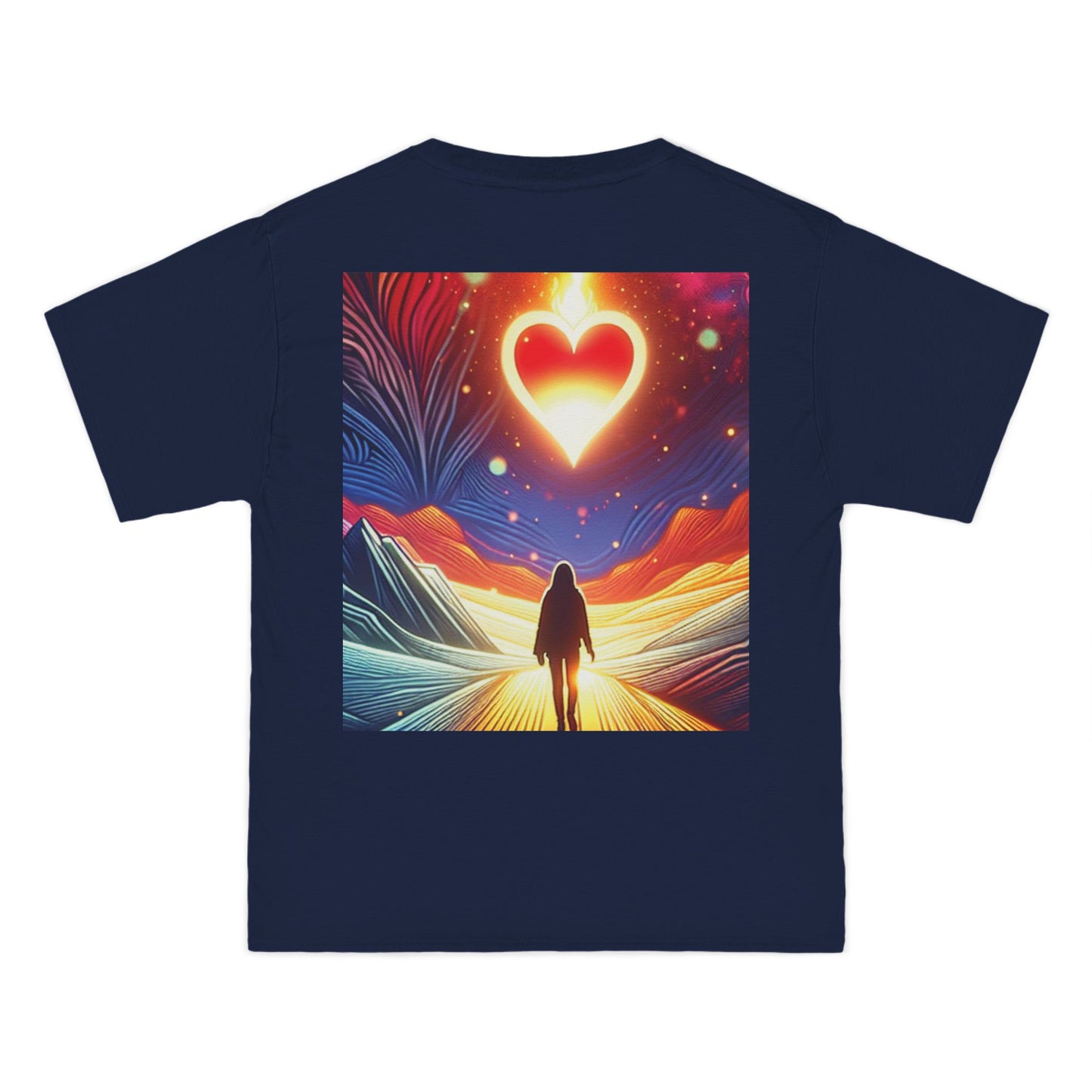 NO CODE | FOLLOW YOUR HEART | Unisex Beefy-T® Short-Sleeve T-Shirt