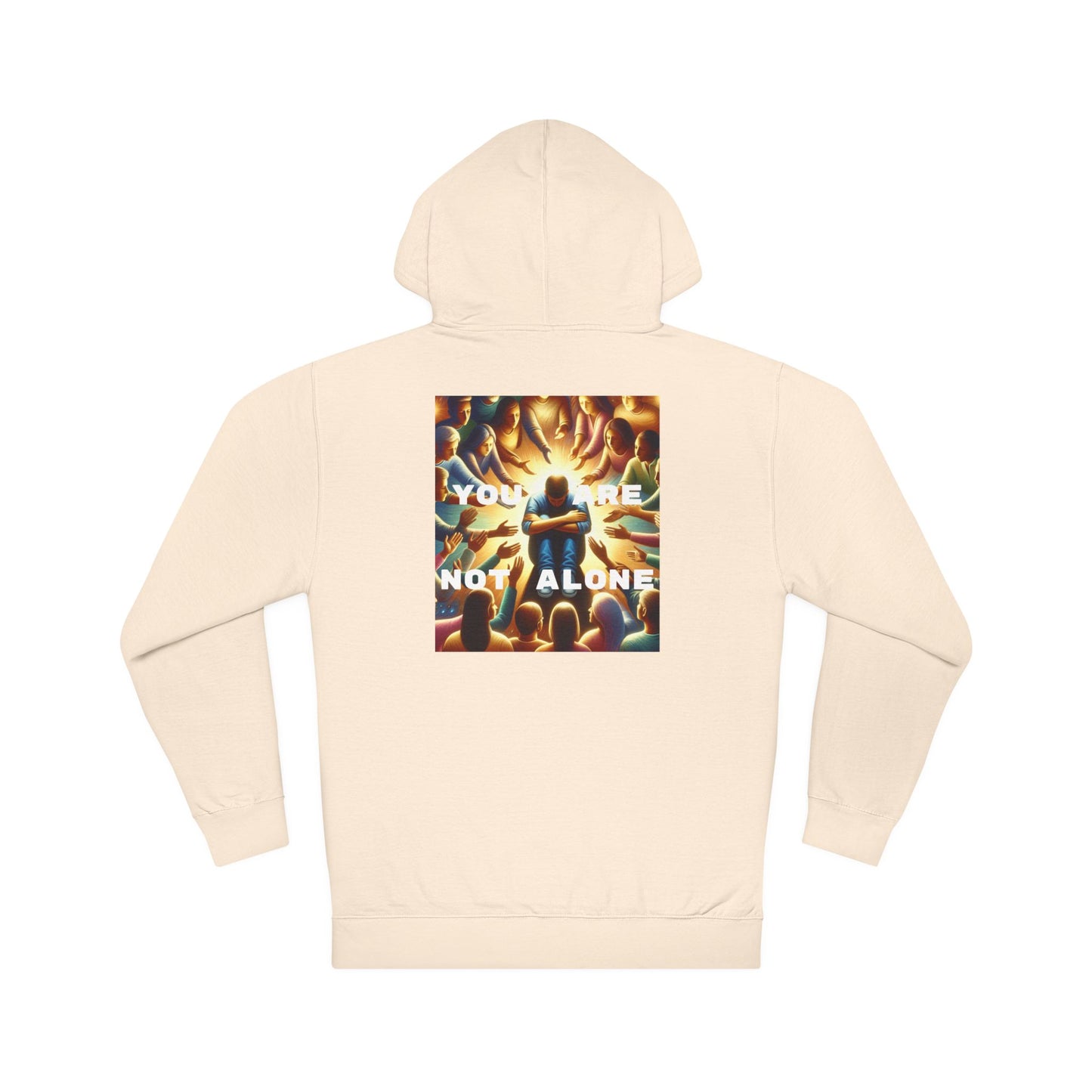 DECODED | YOU ARE NOT ALONE | Unisex Hooded Sweatshirt