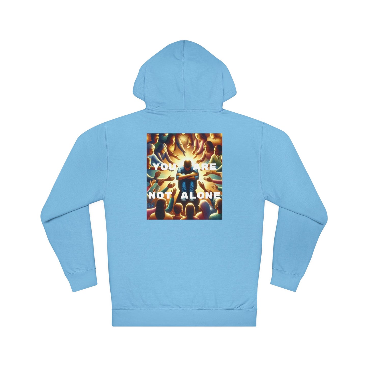 DECODED | YOU ARE NOT ALONE | Unisex Hooded Sweatshirt