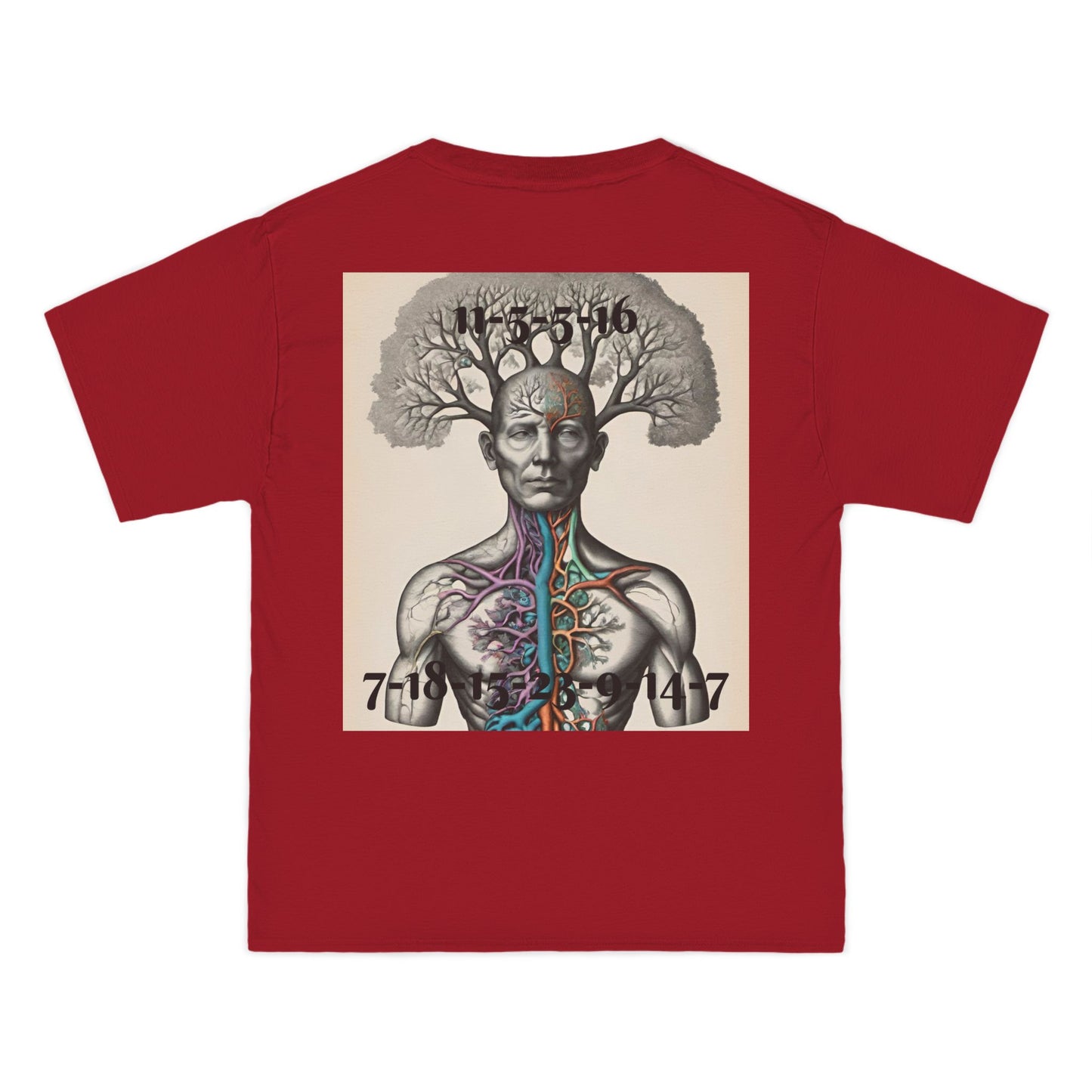 ENCODED | KEEP GROWING Unisex Beefy-T® short-sleeve T-shirt